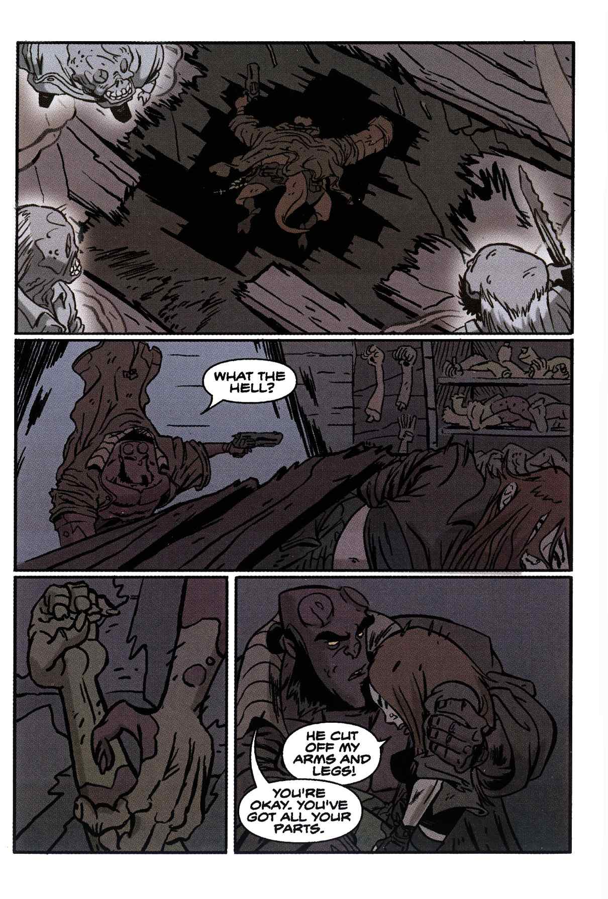 Read online Hellboy Animated: Phantom Limbs comic -  Issue # Full - 18