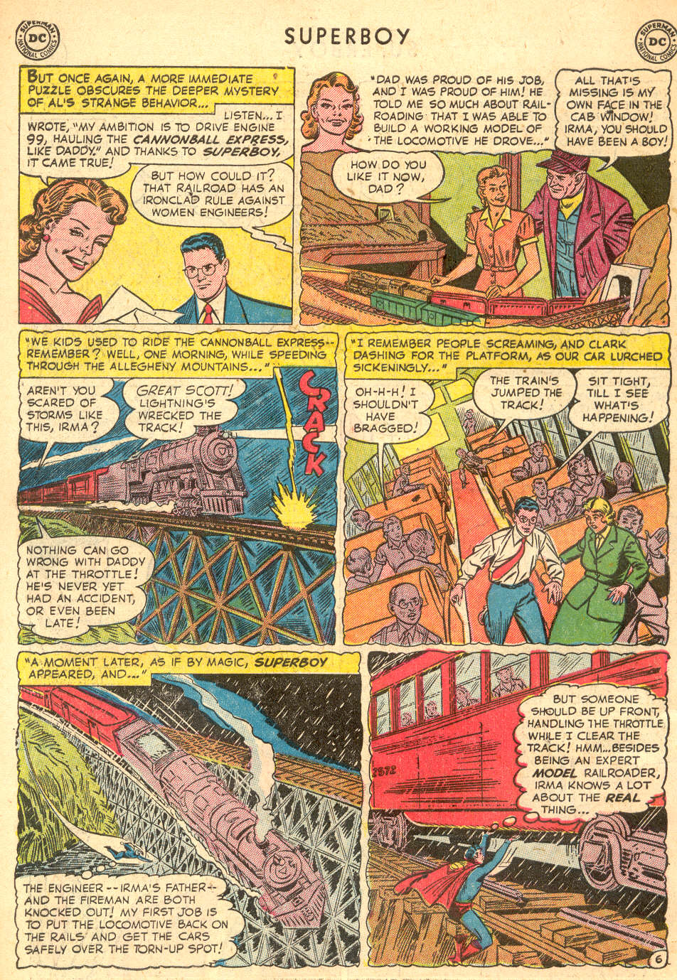 Read online Superboy (1949) comic -  Issue #15 - 36
