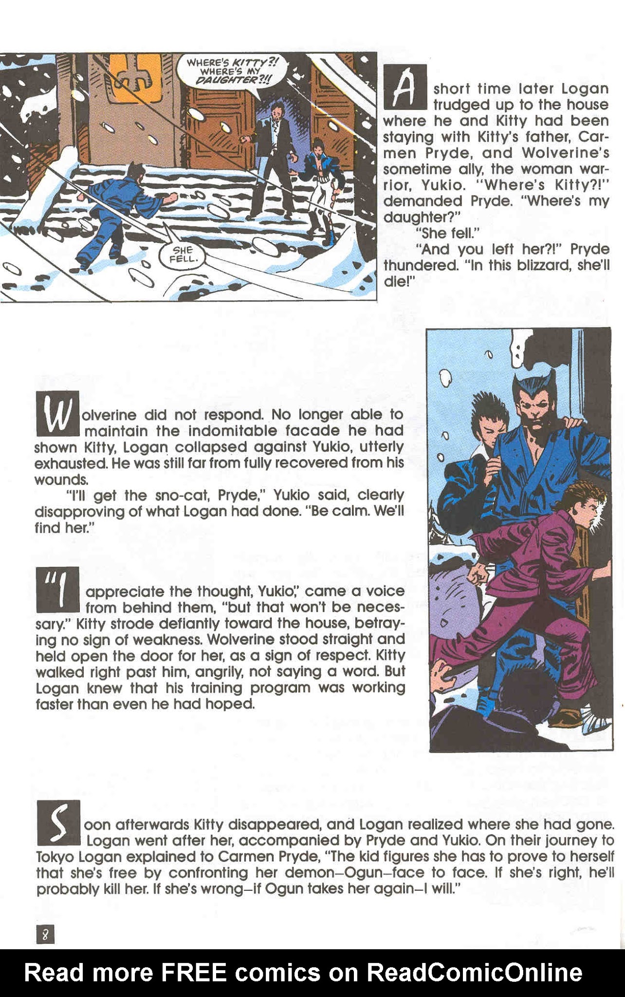 Read online Wolverine Saga comic -  Issue #4 - 10