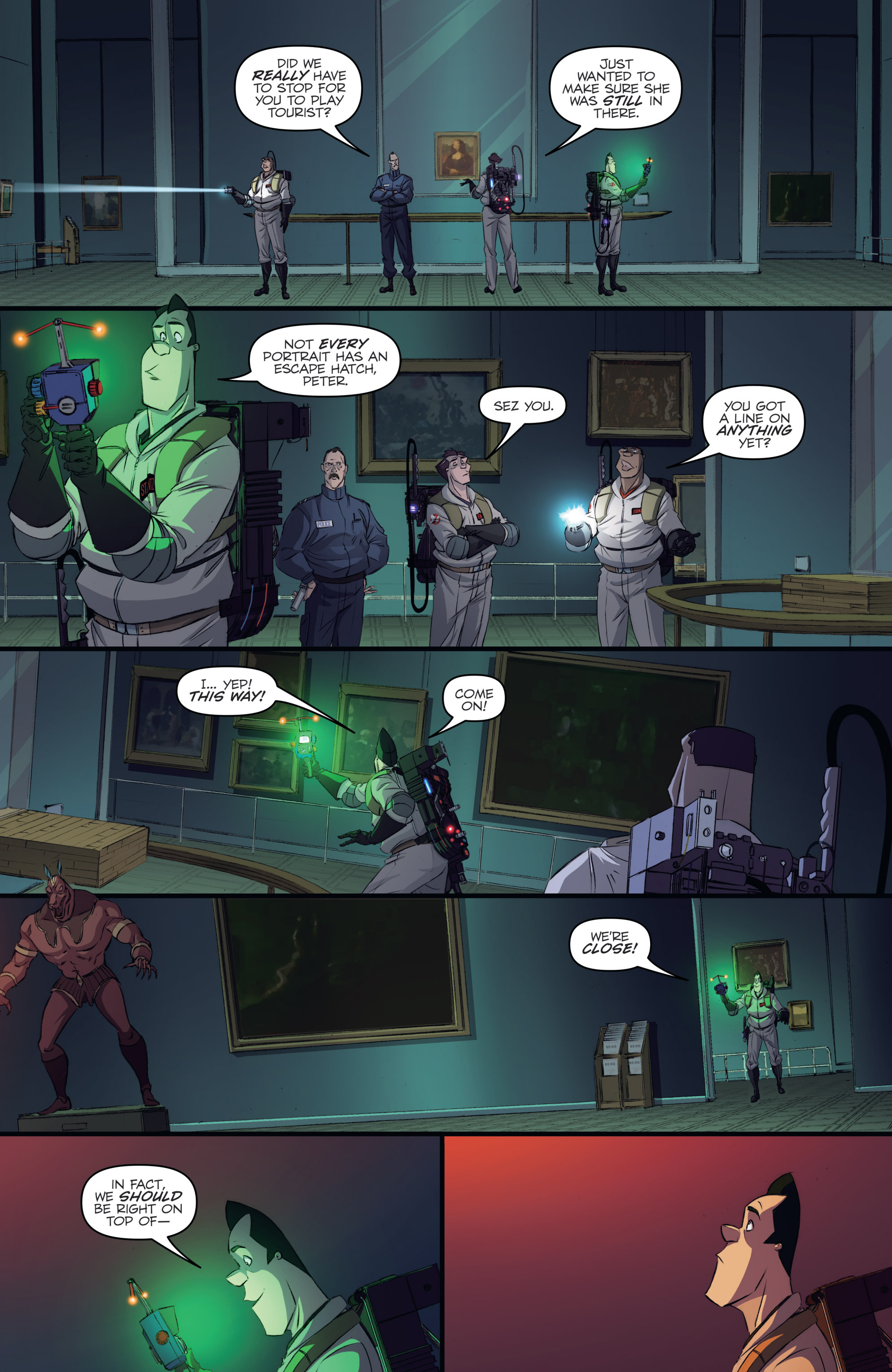 Read online Ghostbusters: International comic -  Issue #5 - 12