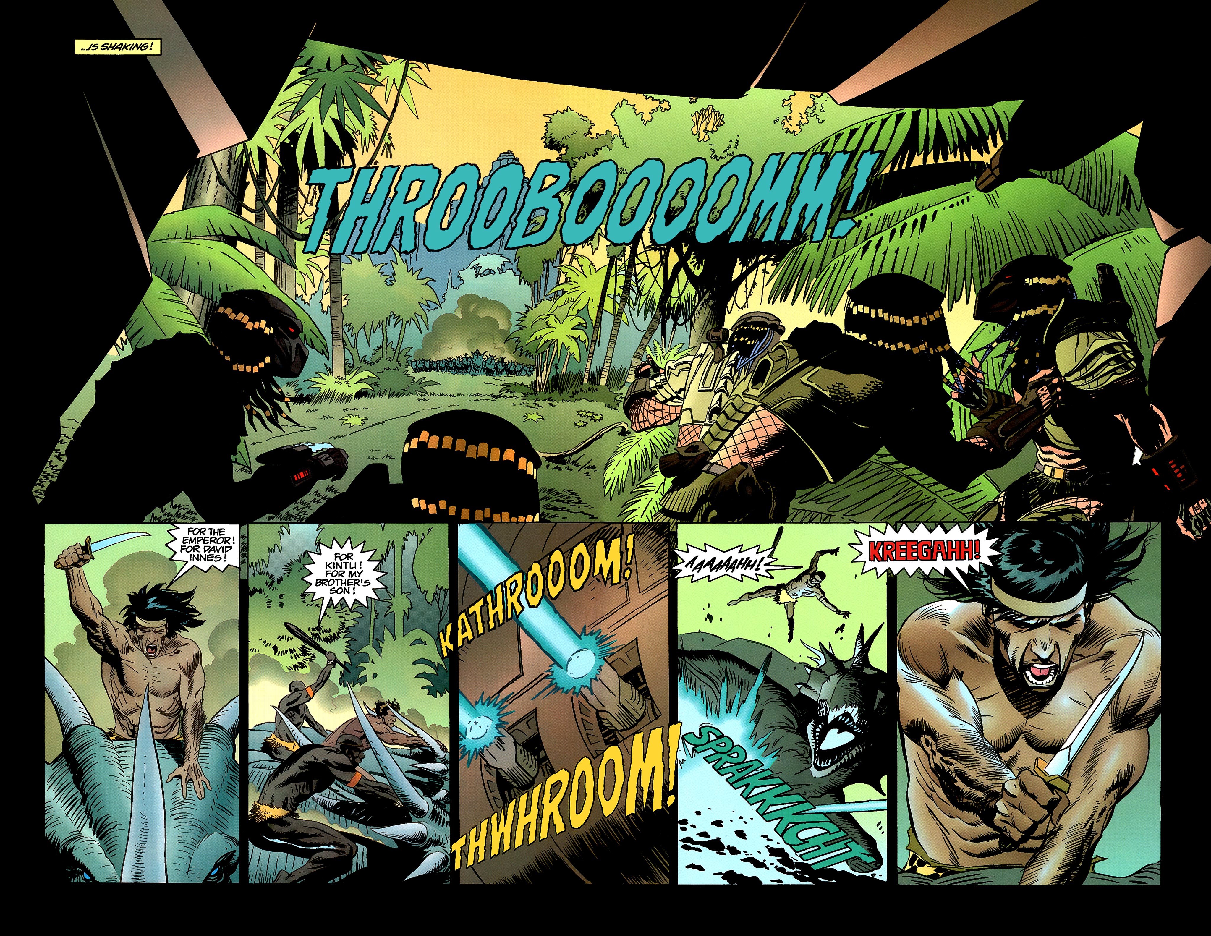 Read online Tarzan vs. Predator at the Earth's Core comic -  Issue #4 - 19