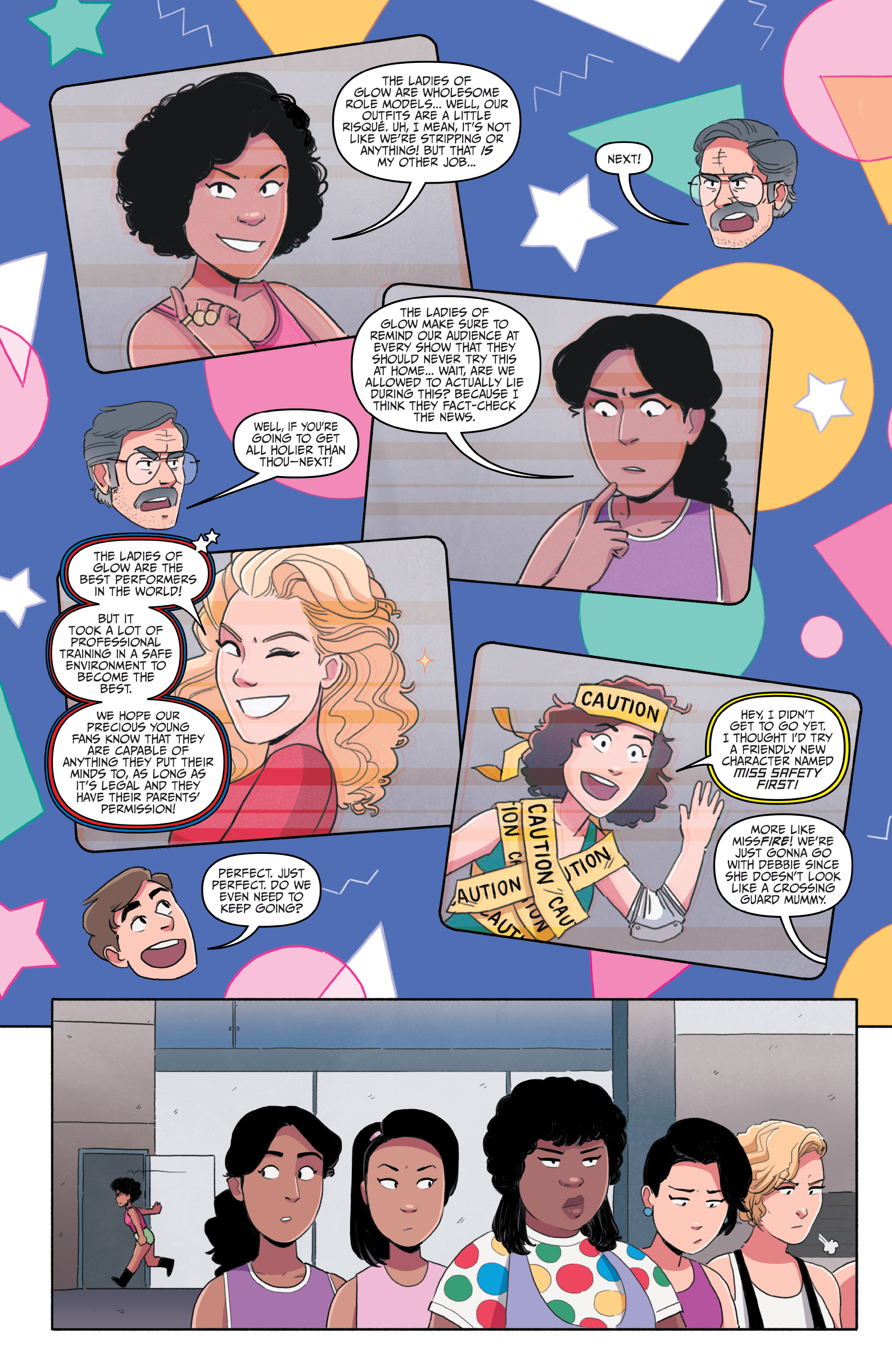 Read online GLOW vs the Babyface comic -  Issue #1 - 13