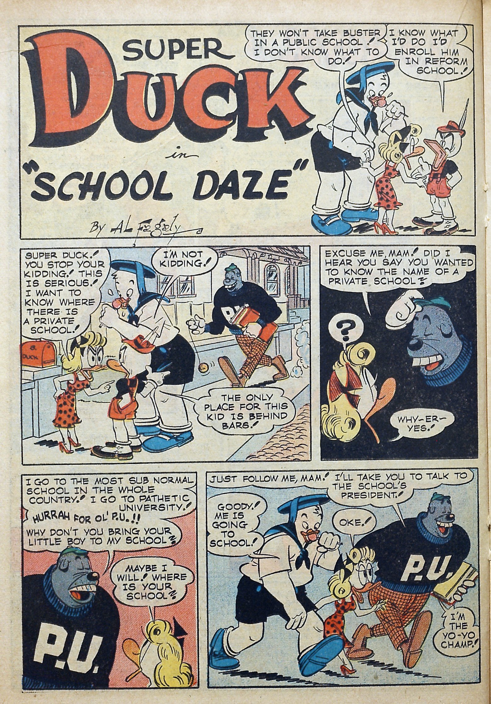 Read online Super Duck Comics comic -  Issue #41 - 24