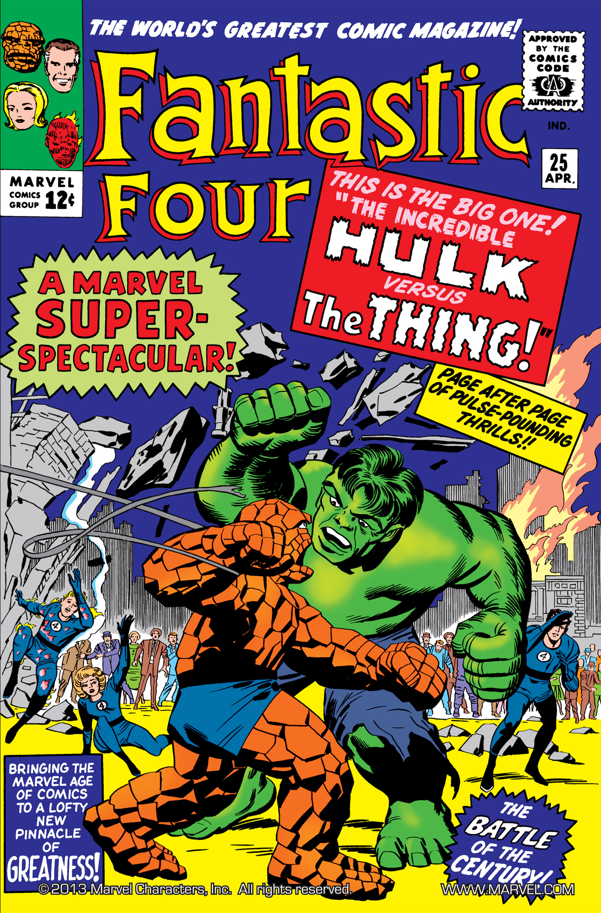 Read online Fantastic Four (1961) comic - Issue #25