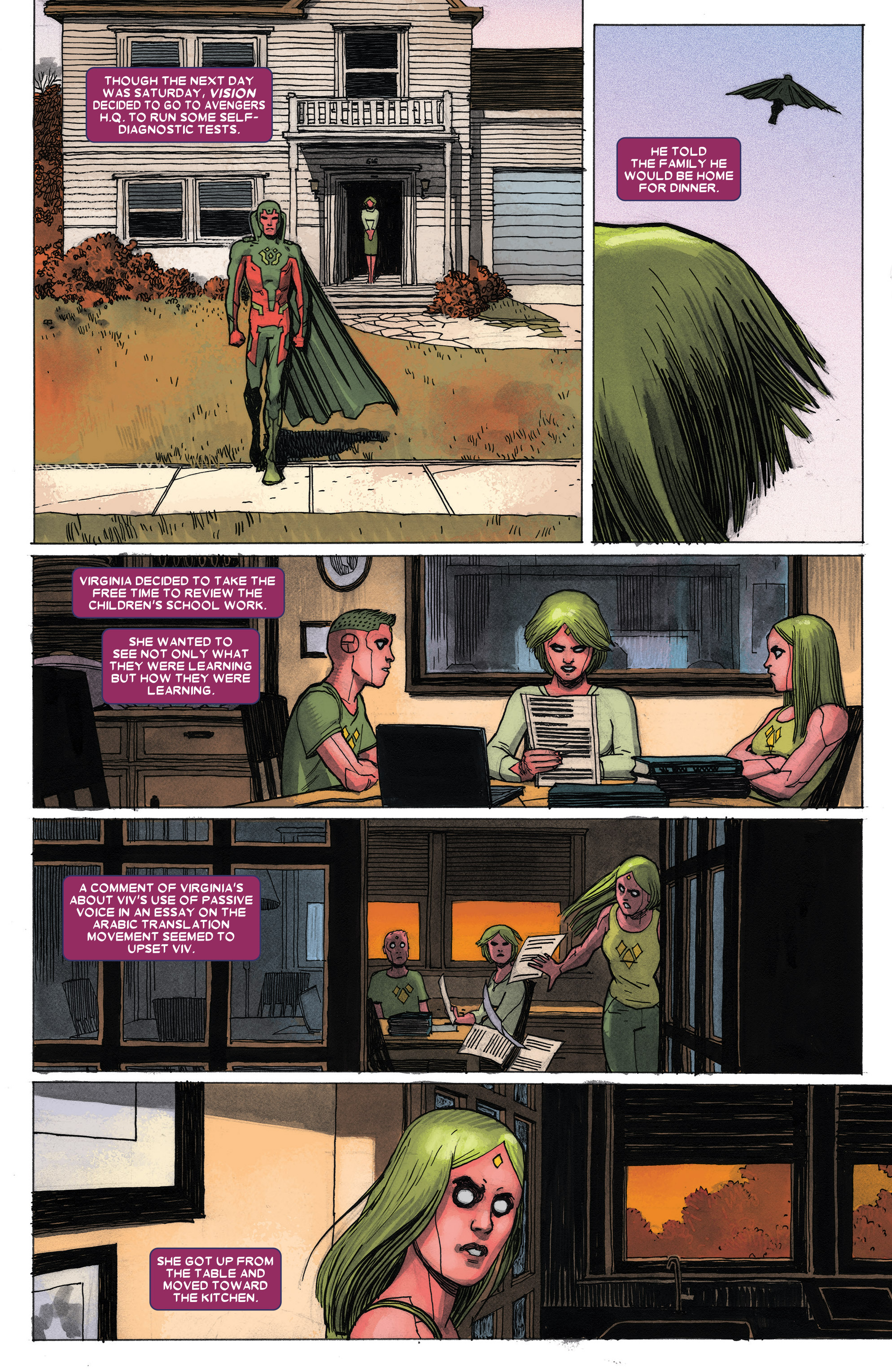 Read online Vision: Director's Cut comic -  Issue #1 - 19