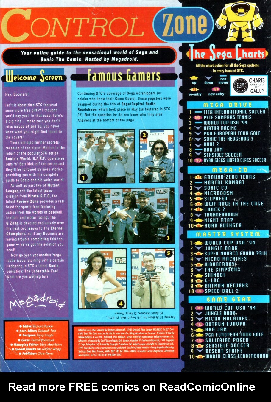 Read online Sonic the Comic comic -  Issue #32 - 2