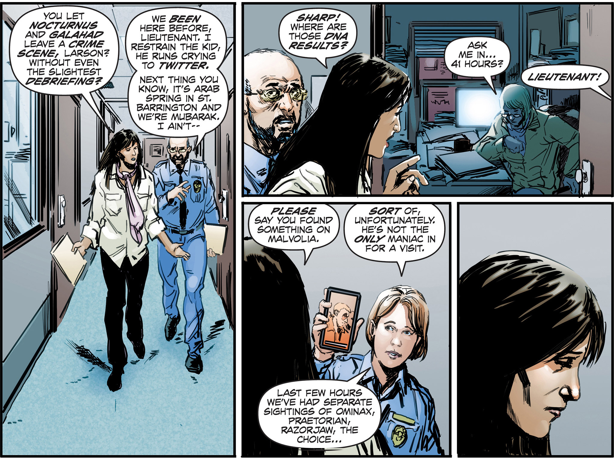 Read online Insufferable (2012) comic -  Issue #3 - 16