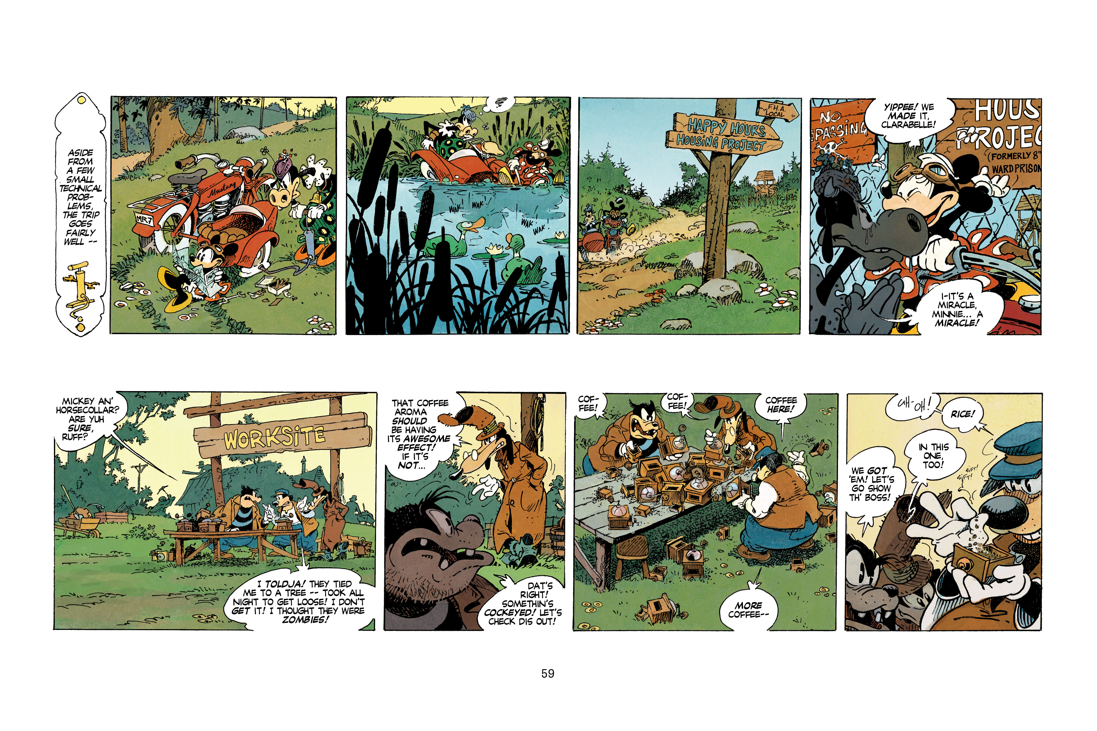 Read online Mickey Mouse: Zombie Coffee comic -  Issue # TPB - 60