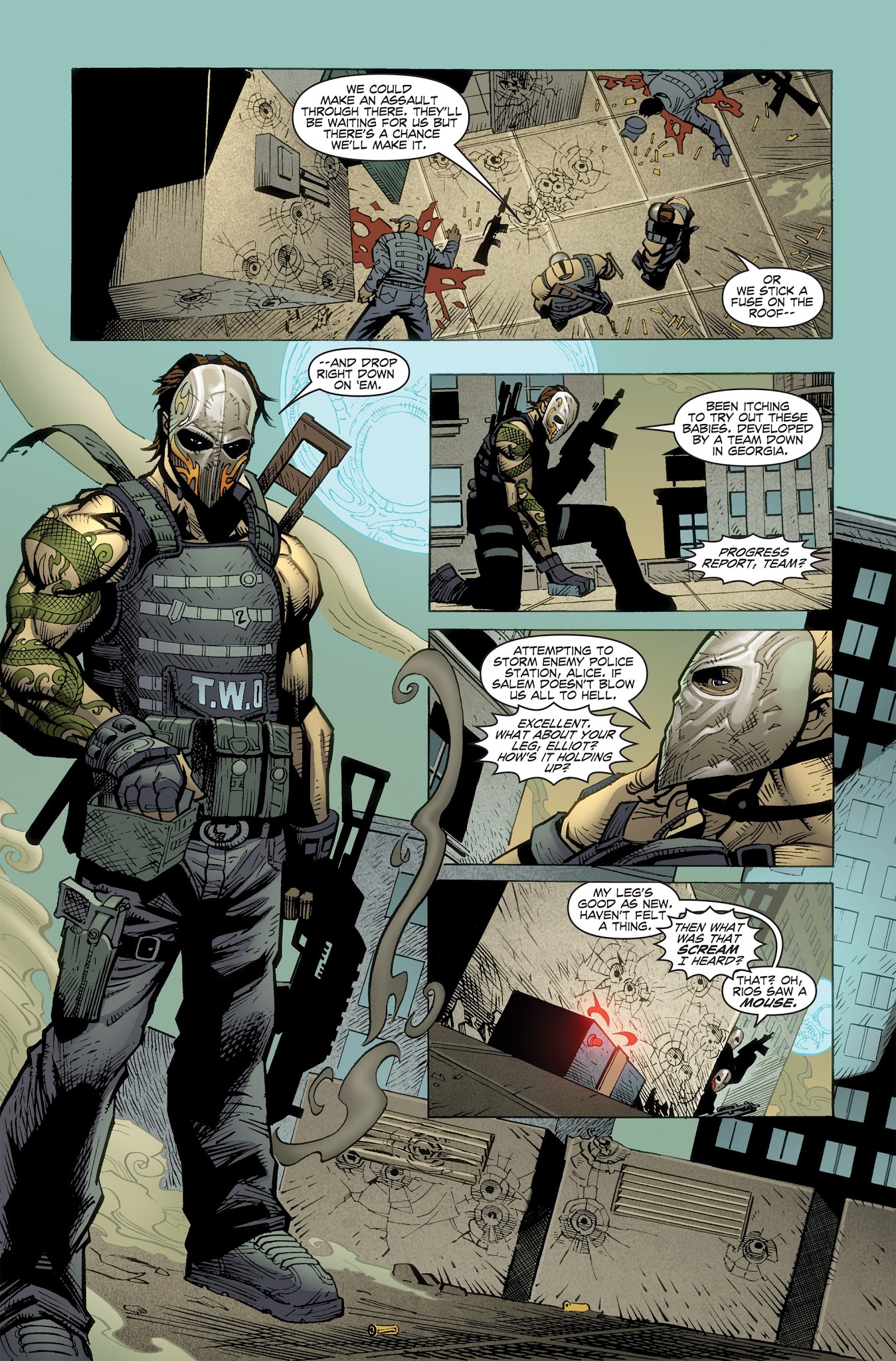 Read online Army of Two comic -  Issue #2 - 10