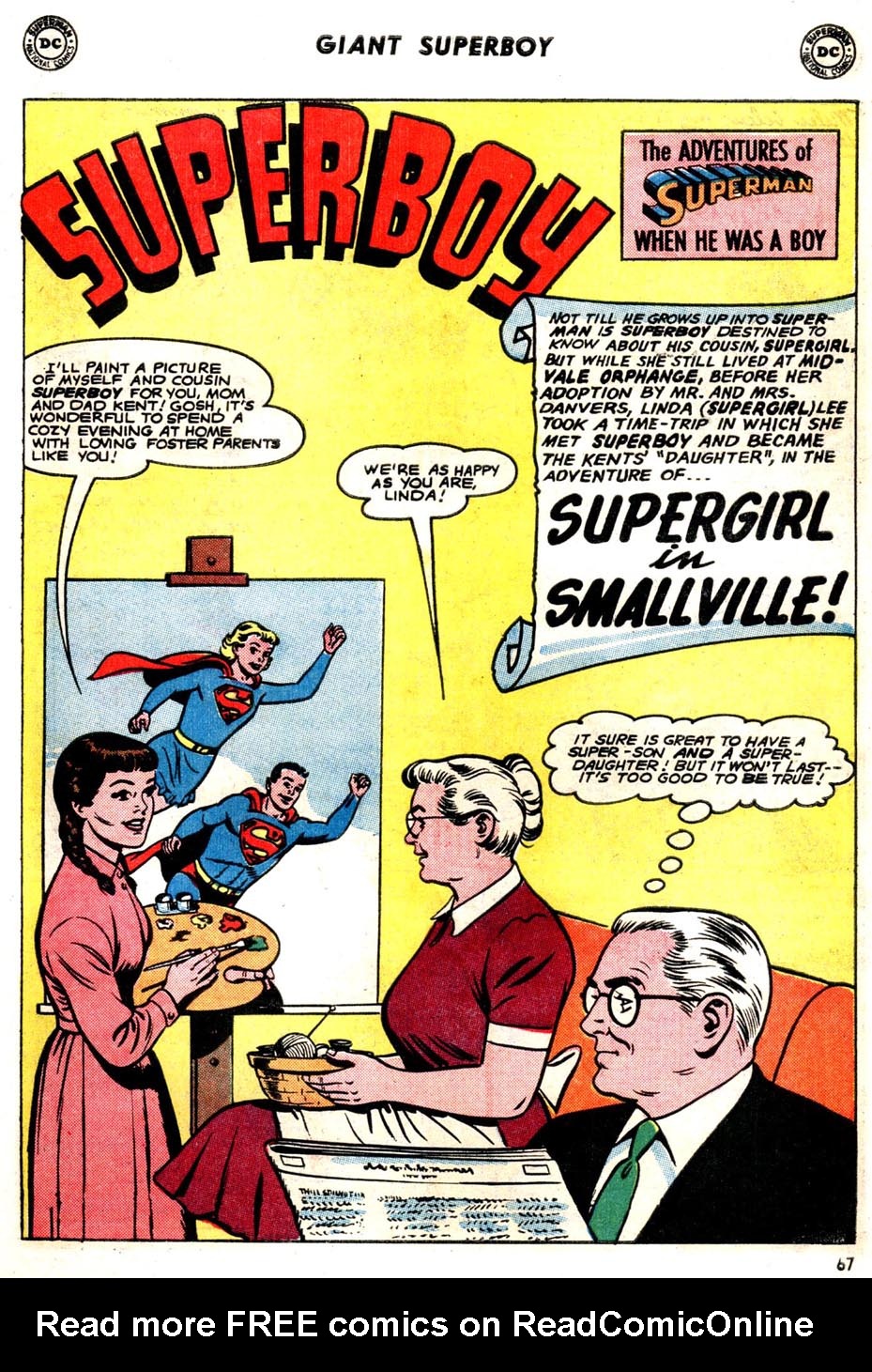 Read online Superboy (1949) comic -  Issue #129 - 63