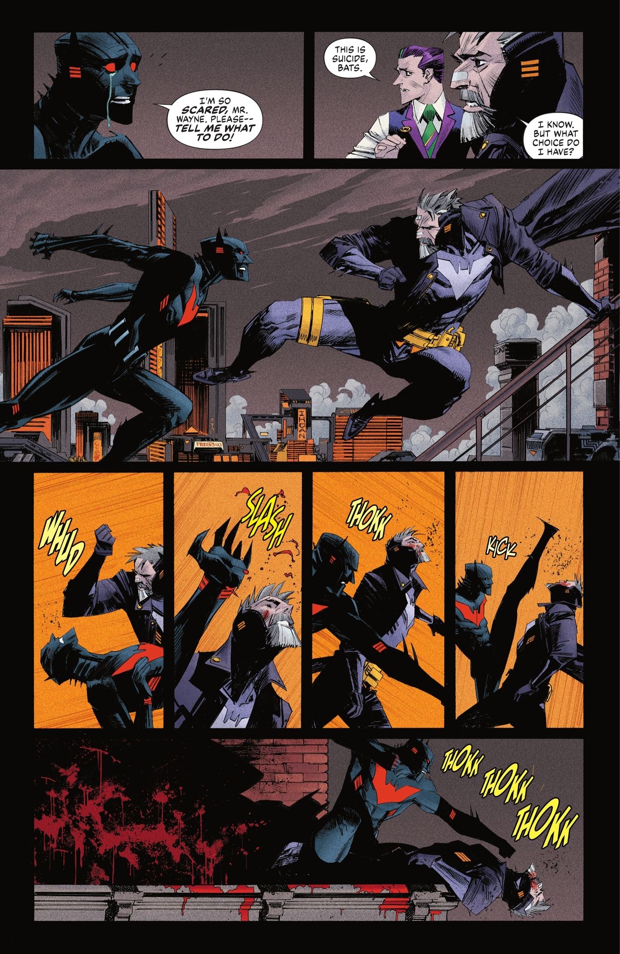 Read online Batman: Beyond the White Knight comic -  Issue #7 - 15