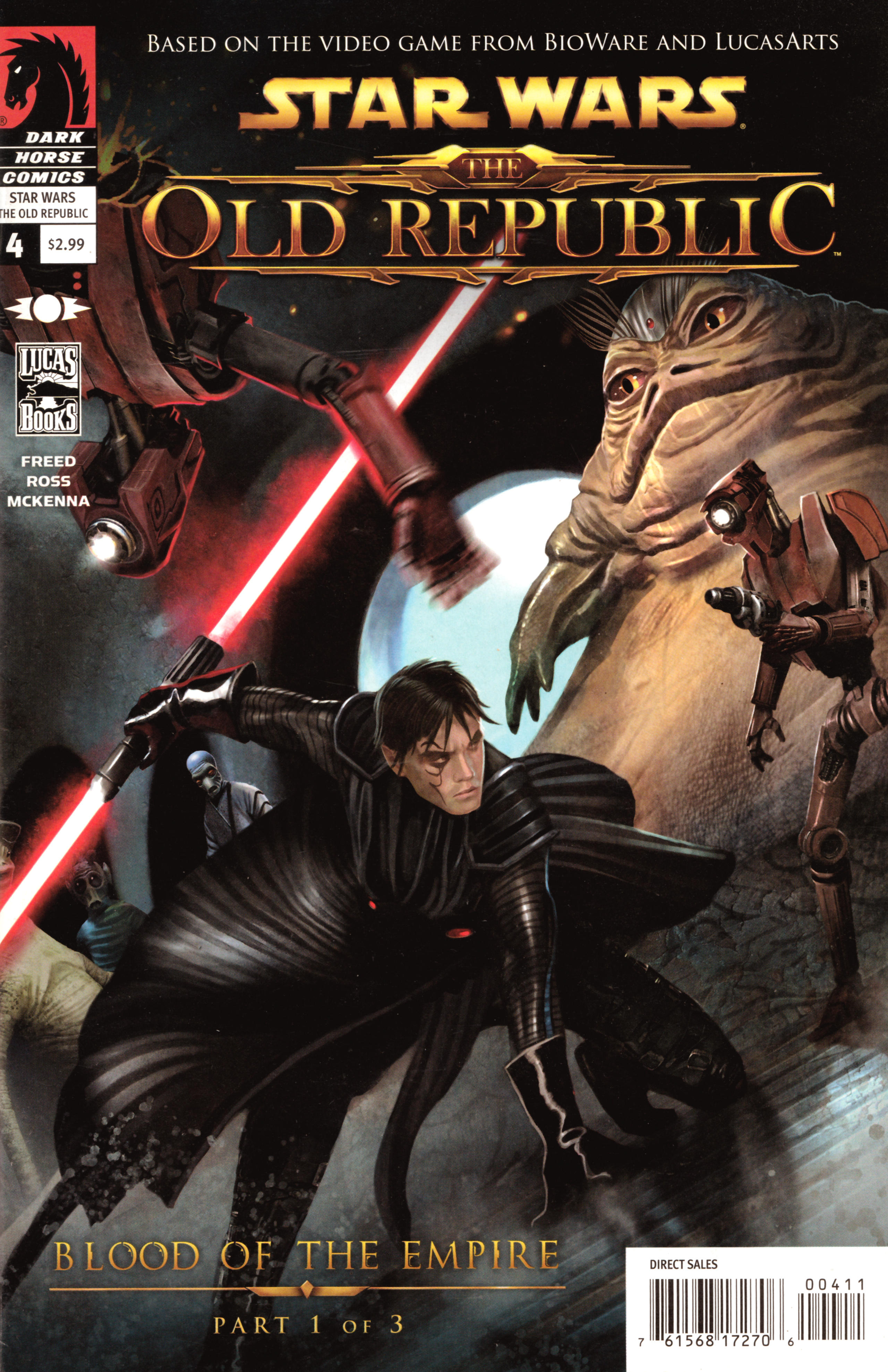 Read online Star Wars: The Old Republic comic -  Issue #4 - 1