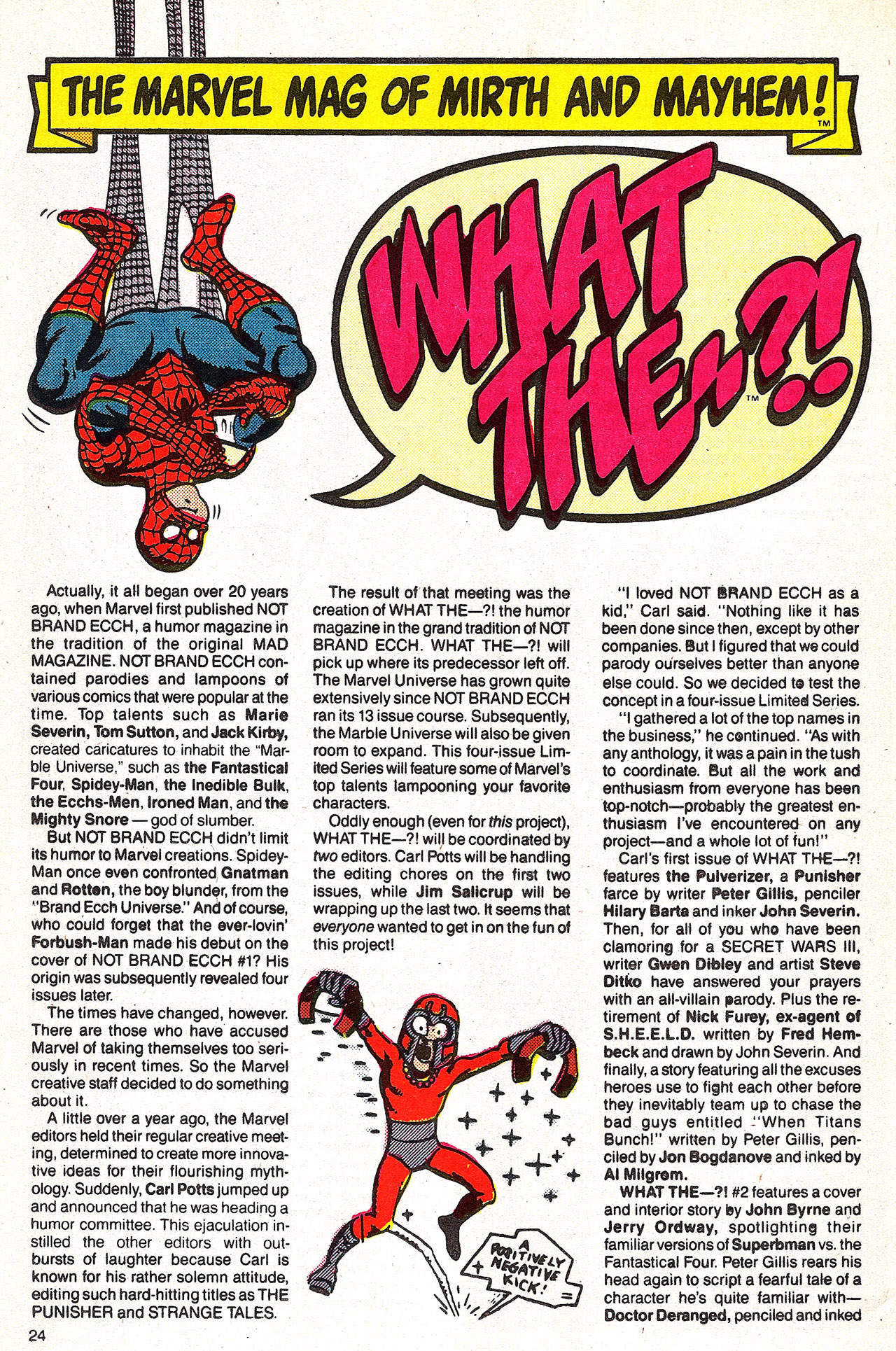 Read online Marvel Age comic -  Issue #65 - 24