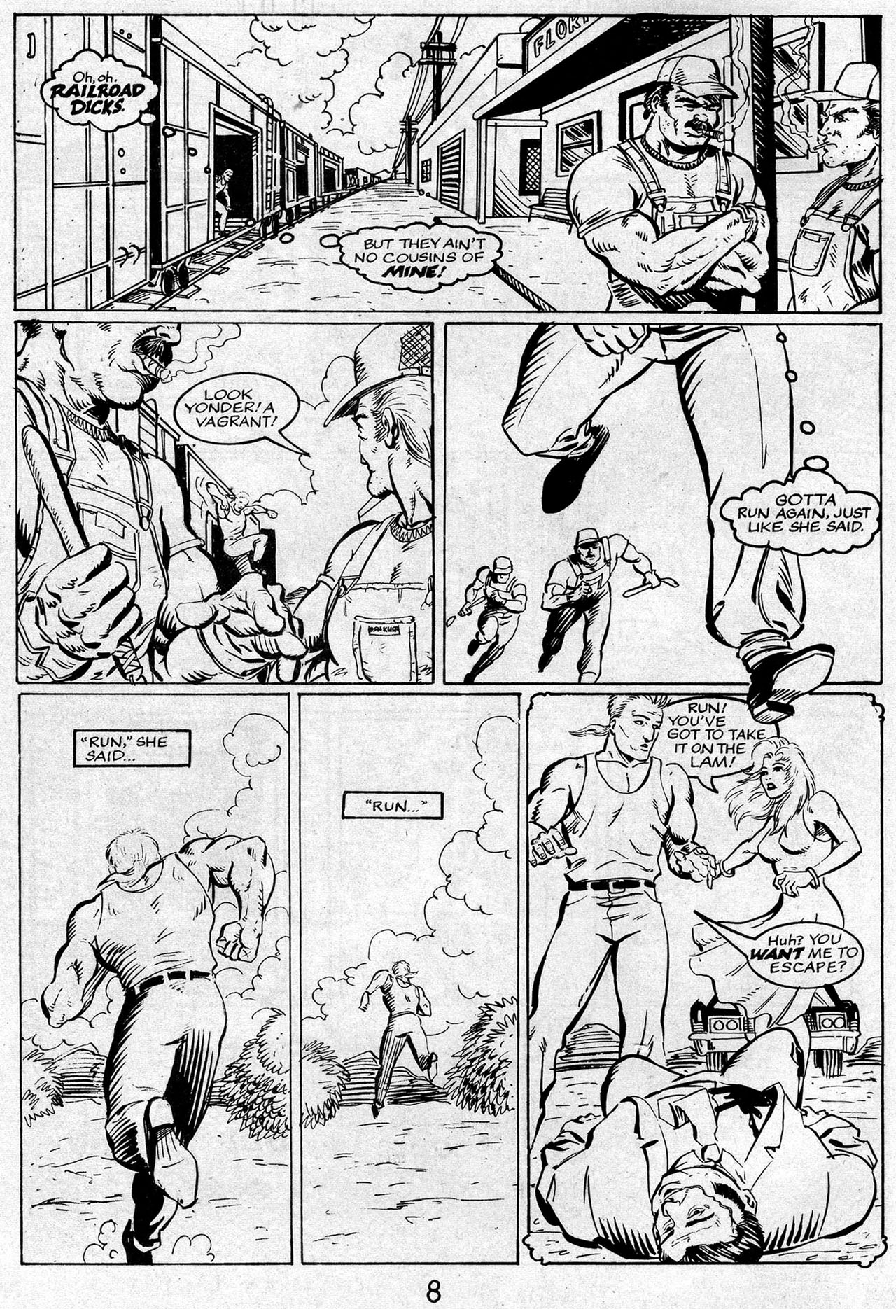 Read online Apache Dick comic -  Issue #2 - 10