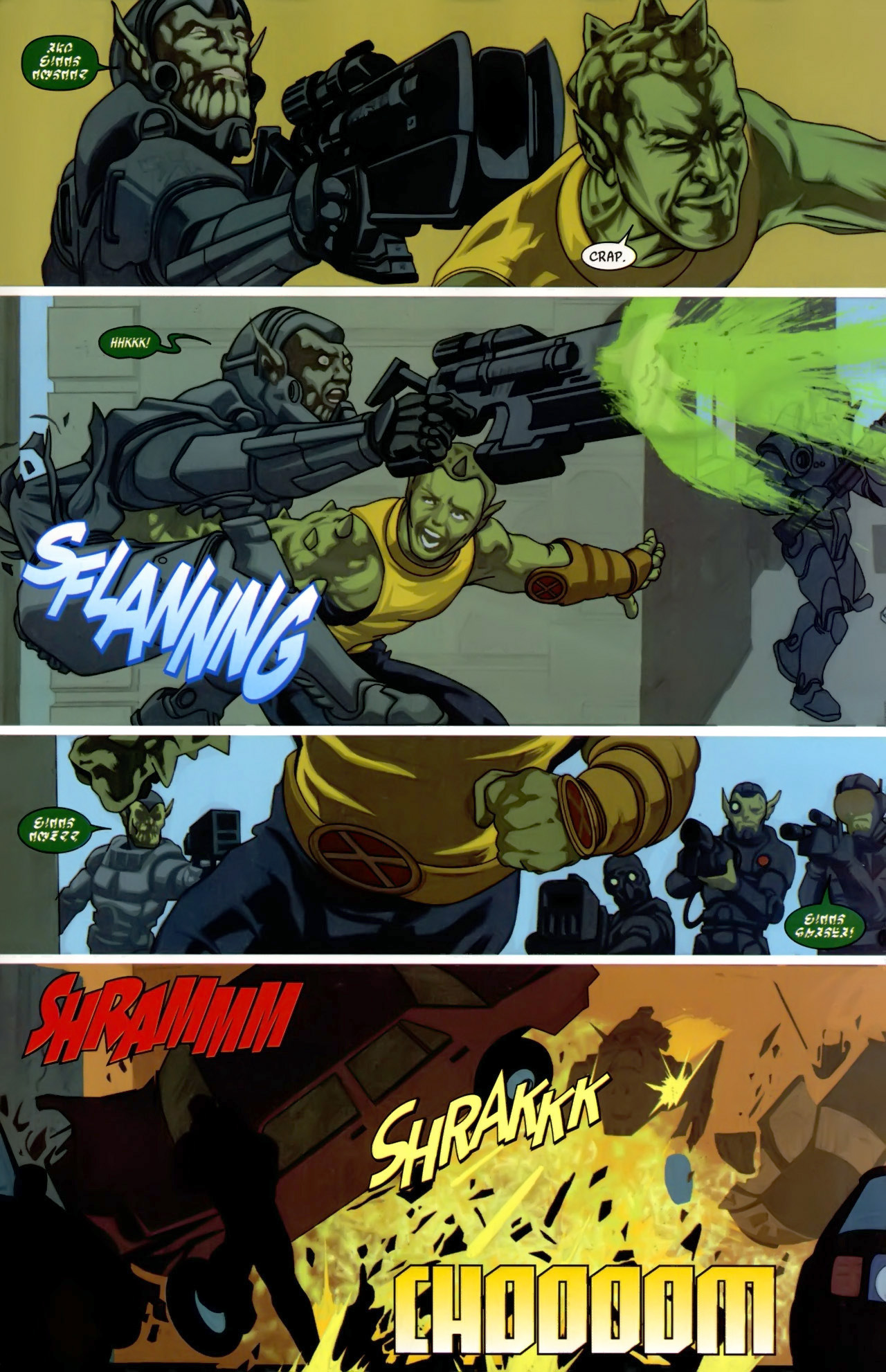 Read online Secret Invasion: X-Men comic -  Issue #3 - 15
