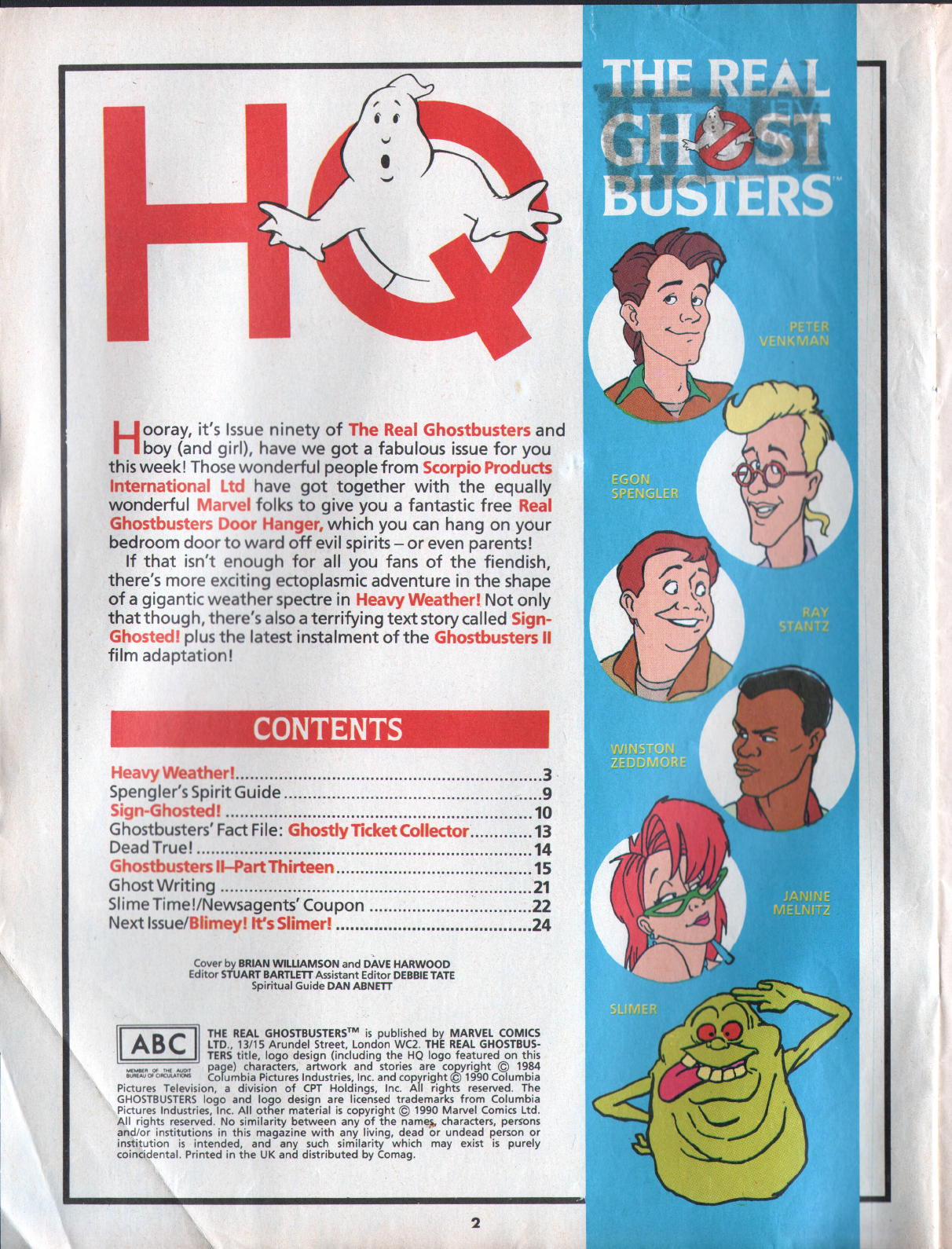 Read online The Real Ghostbusters comic -  Issue #90 - 2