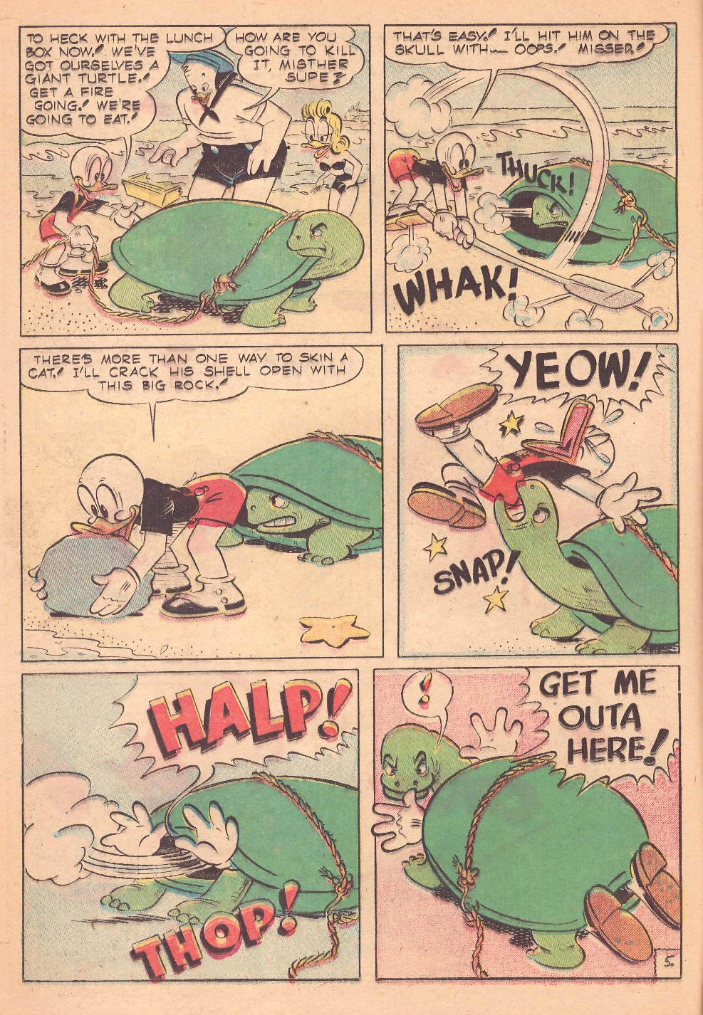 Read online Super Duck Comics comic -  Issue #40 - 16