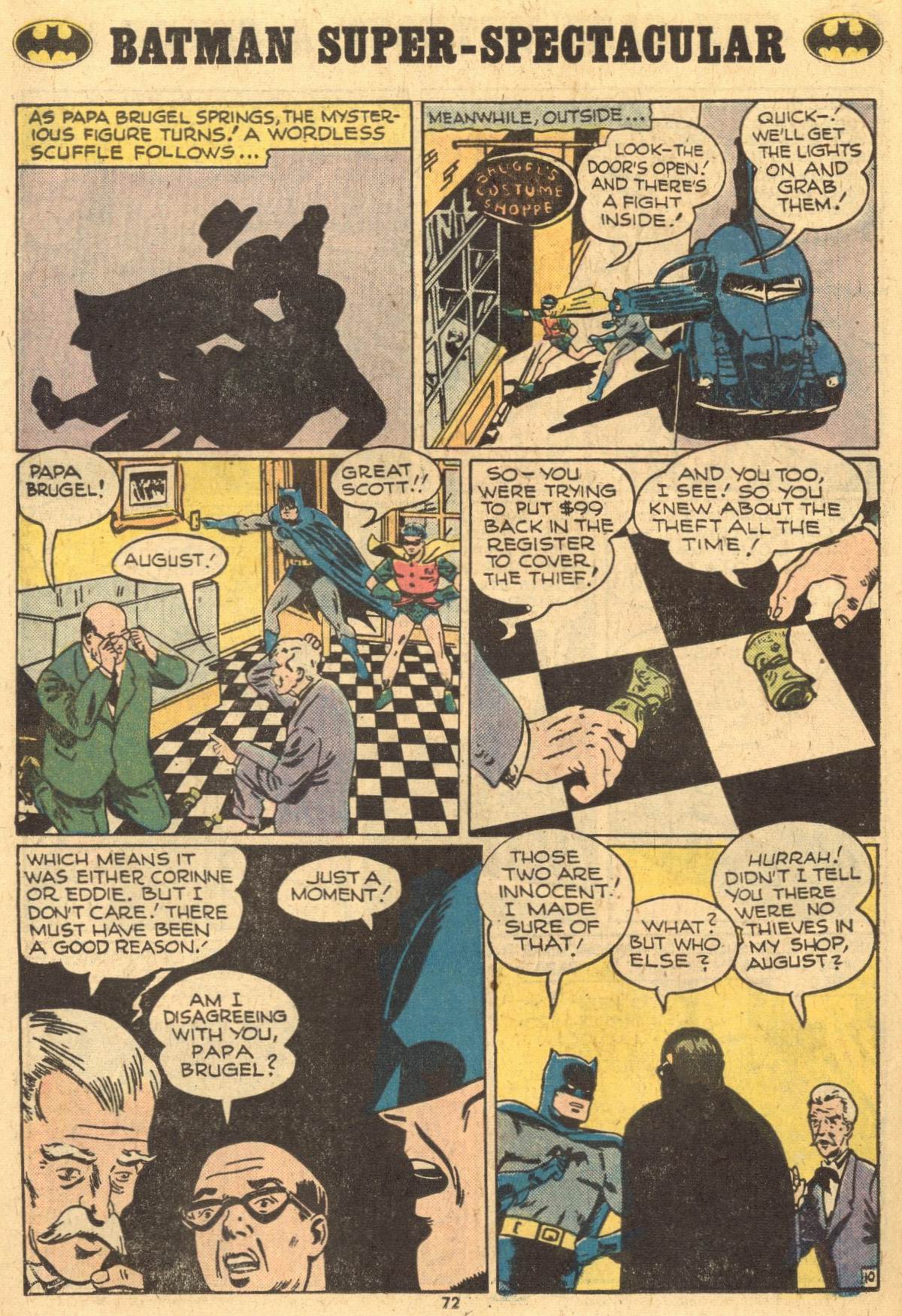 Read online Batman (1940) comic -  Issue #260 - 72
