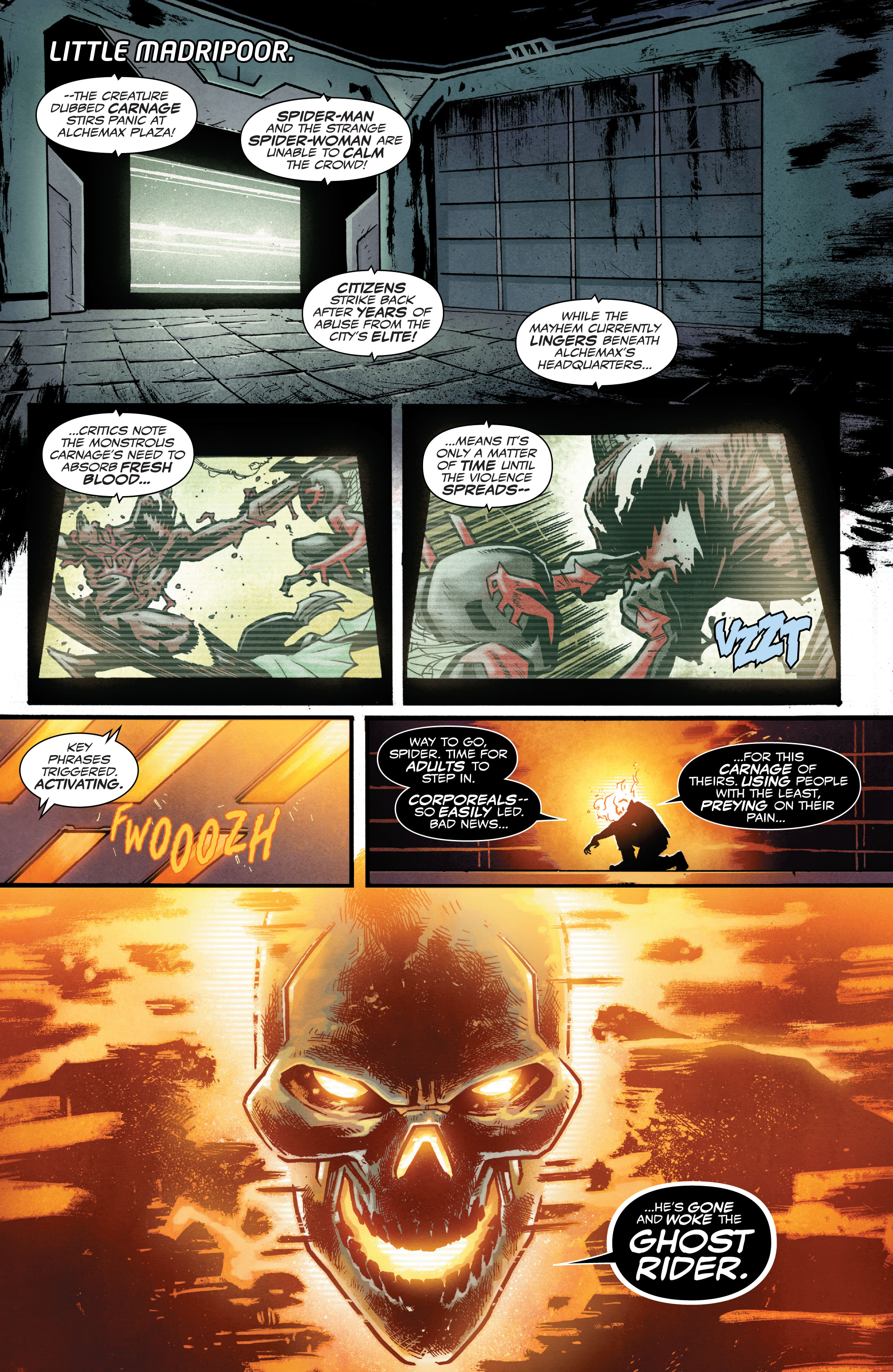 Read online Spider-Man 2099: Dark Genesis comic -  Issue #1 - 13