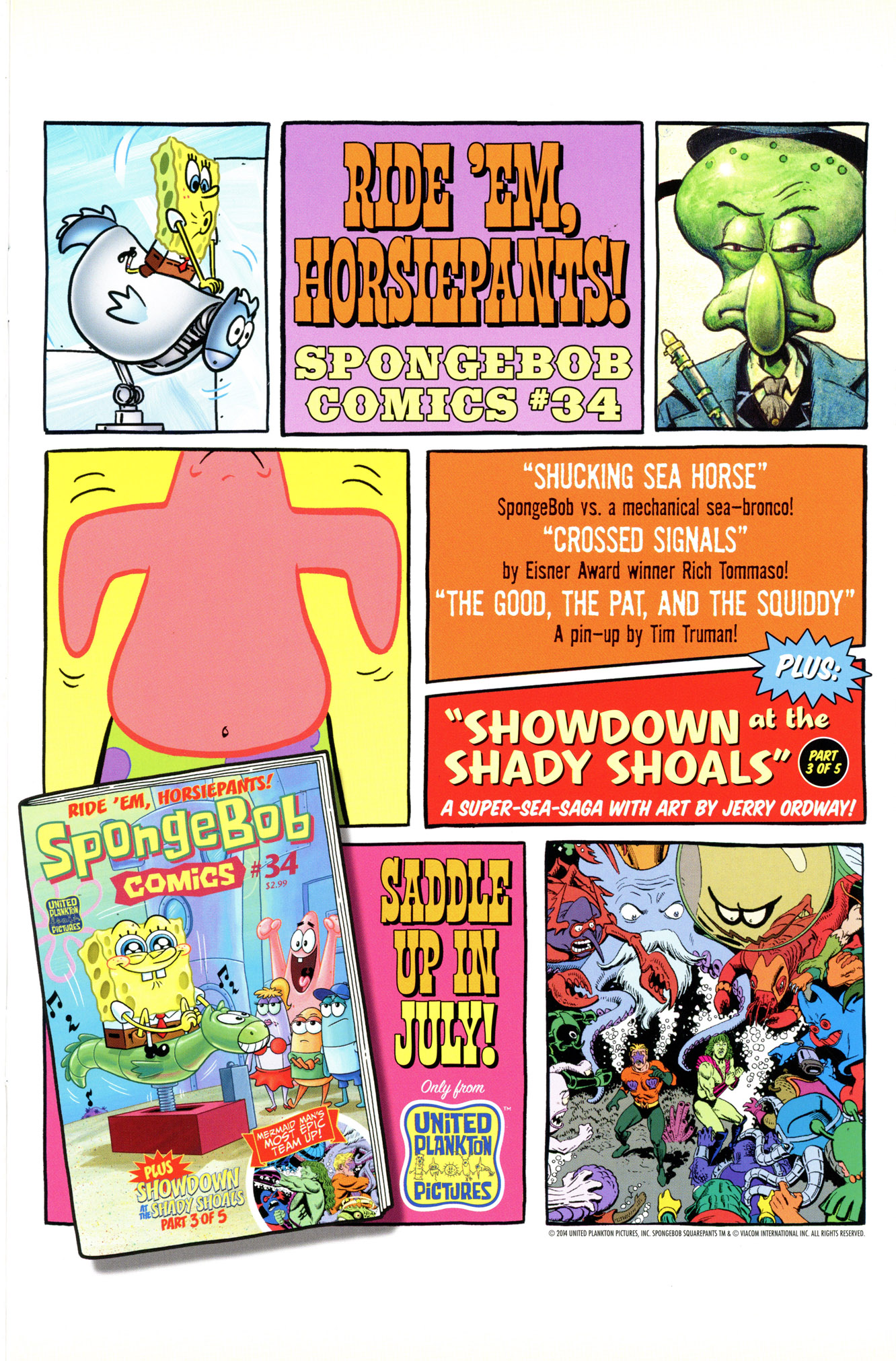 Read online SpongeBob Comics comic -  Issue #33 - 33
