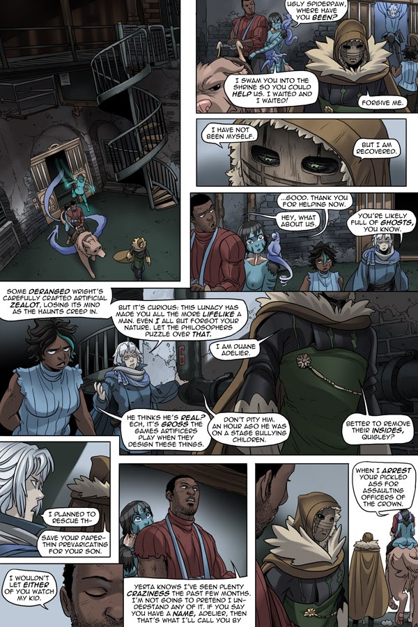 Read online Unsounded comic -  Issue #15 - 134