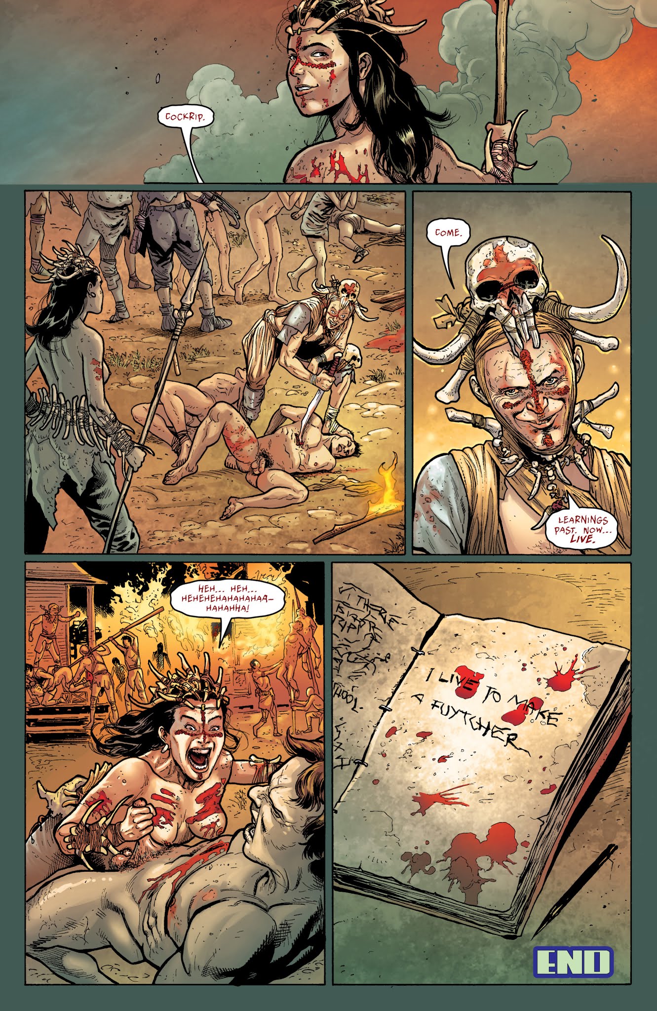 Read online Crossed Plus One Hundred: Mimic comic -  Issue #6 - 35