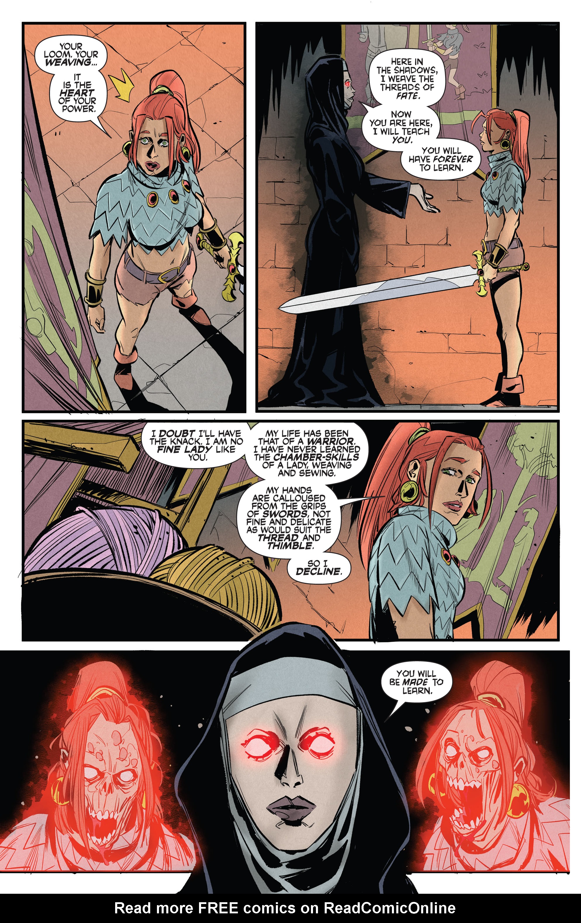 Read online Immortal Red Sonja comic -  Issue #4 - 24