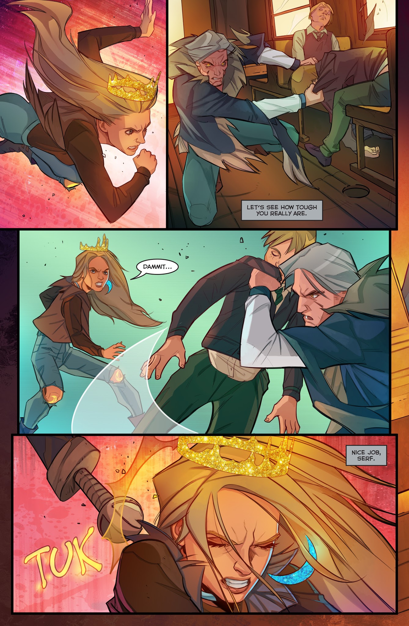 Read online Realmwalkers comic -  Issue #7 - 13