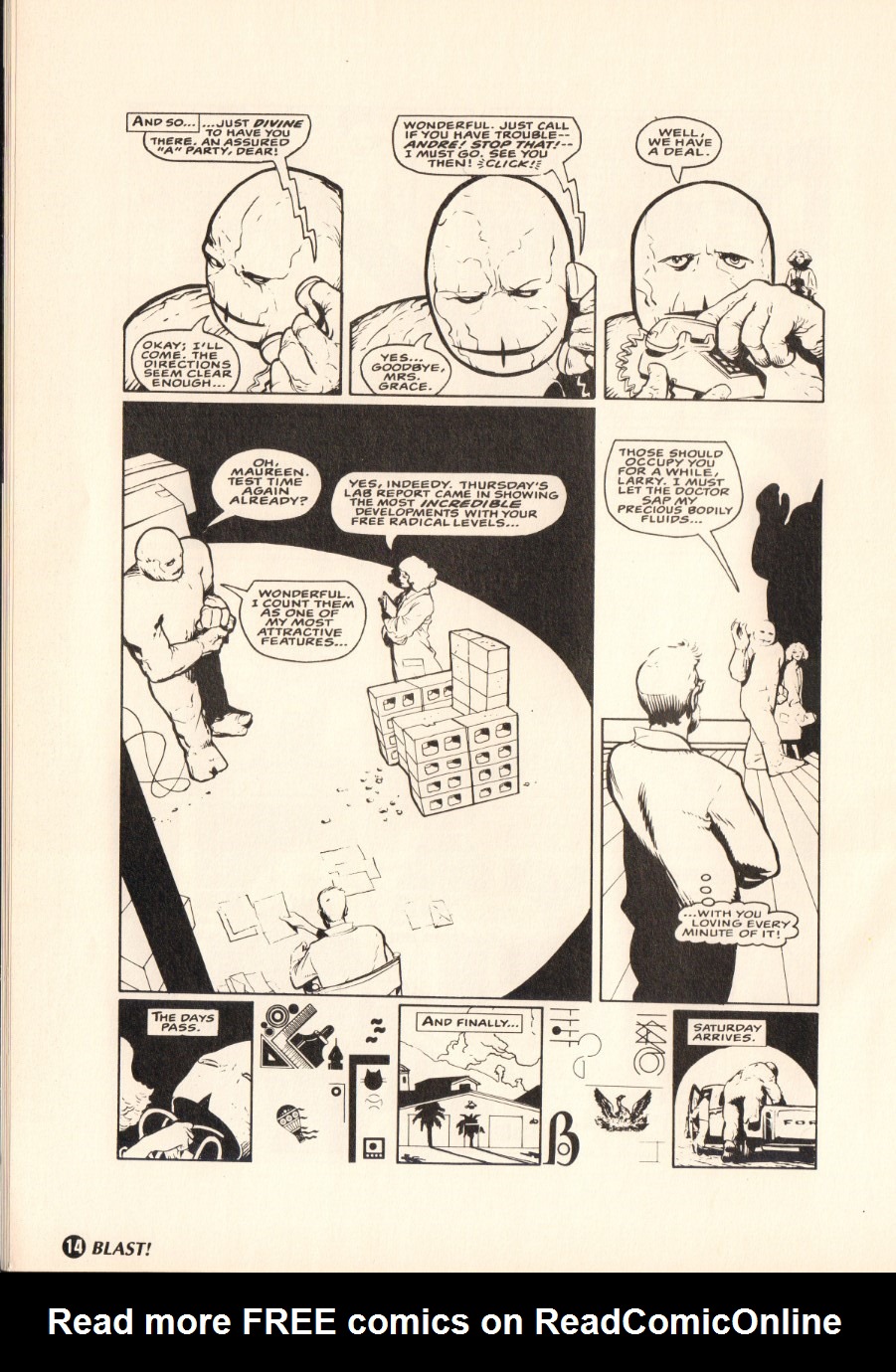 Read online Blast (1991) comic -  Issue #1 - 16