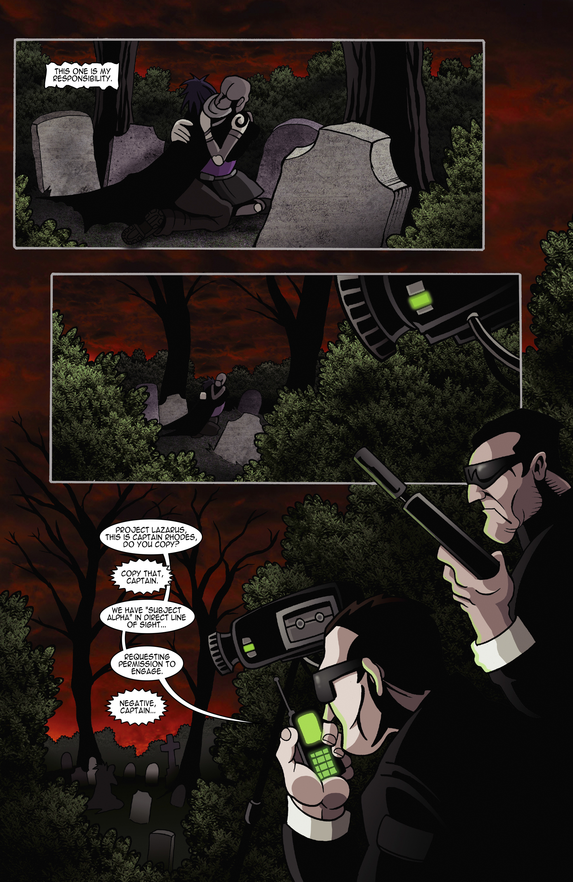 Read online The Living Corpse: Exhumed comic -  Issue #1 - 27