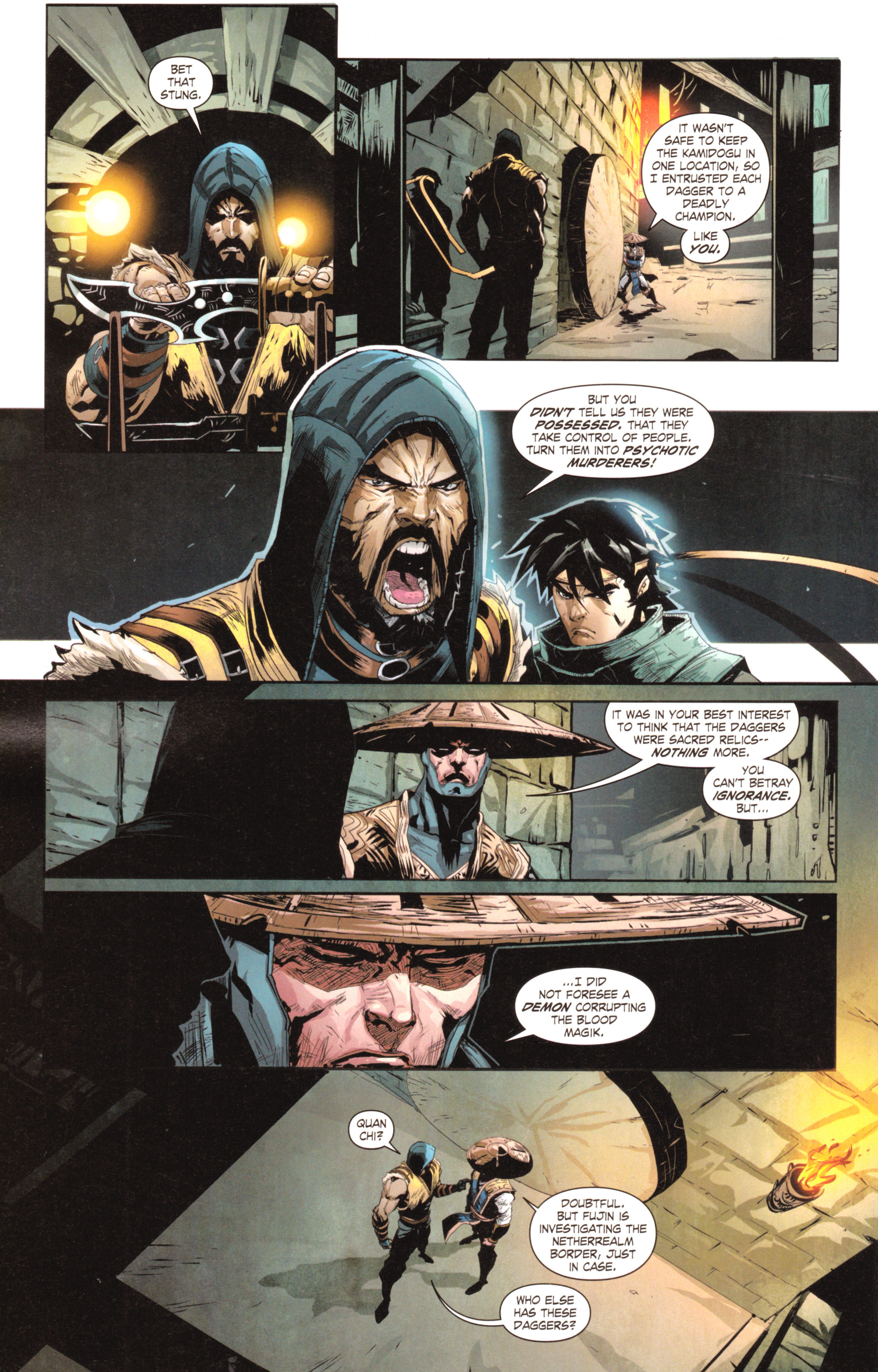 Read online Mortal Kombat X [II] comic -  Issue #4 - 22