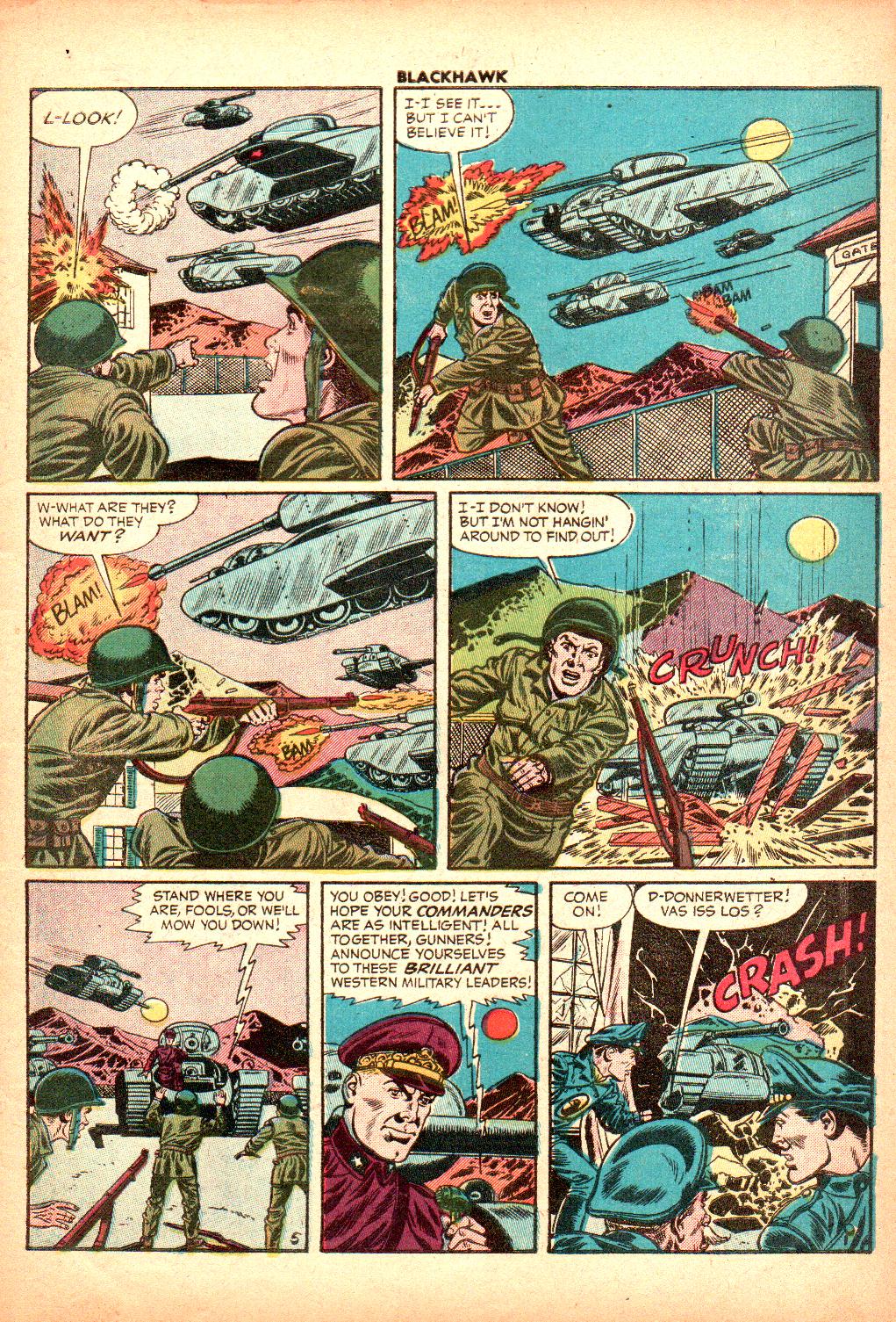 Read online Blackhawk (1957) comic -  Issue #106 - 7