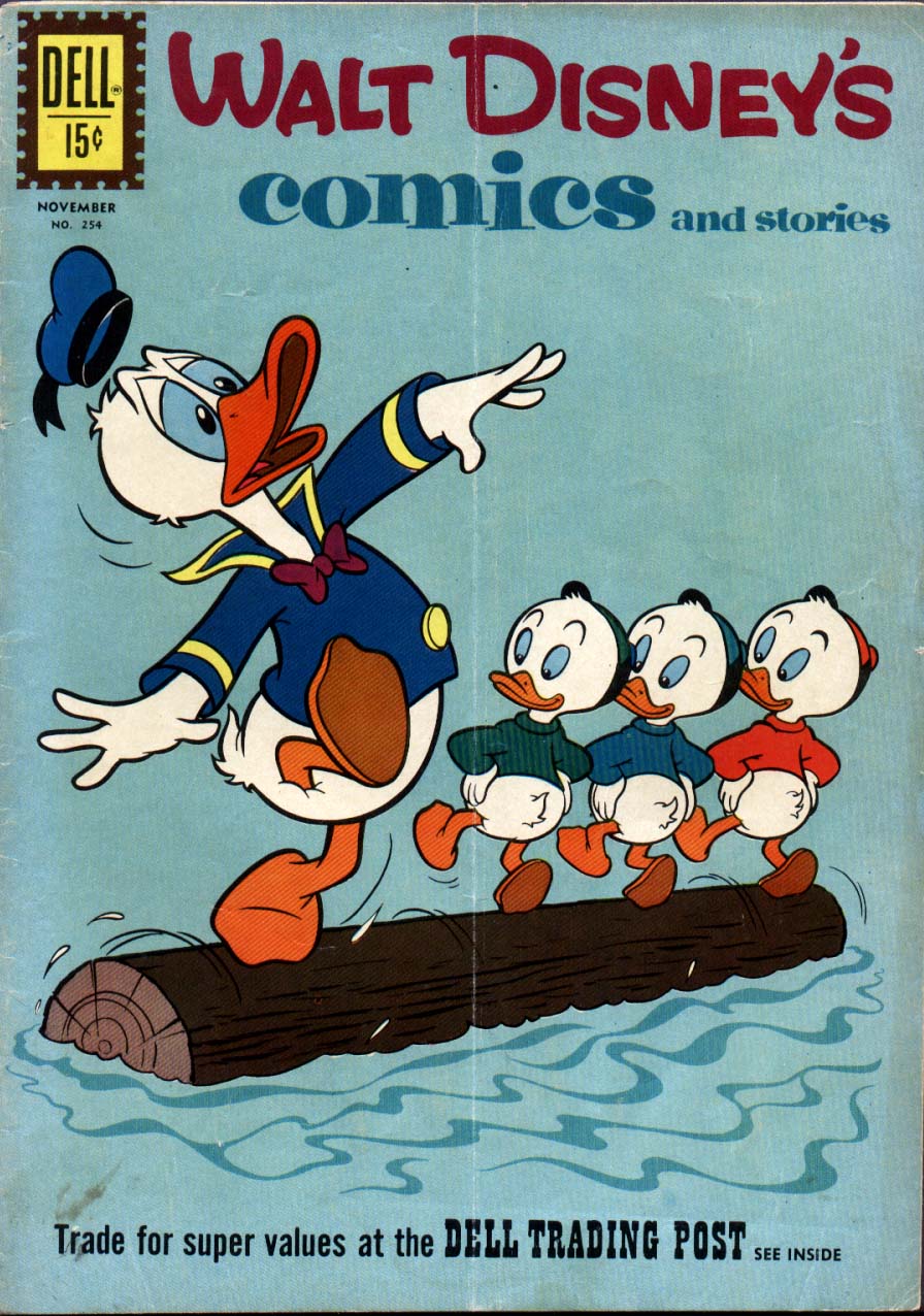 Read online Walt Disney's Comics and Stories comic -  Issue #254 - 1