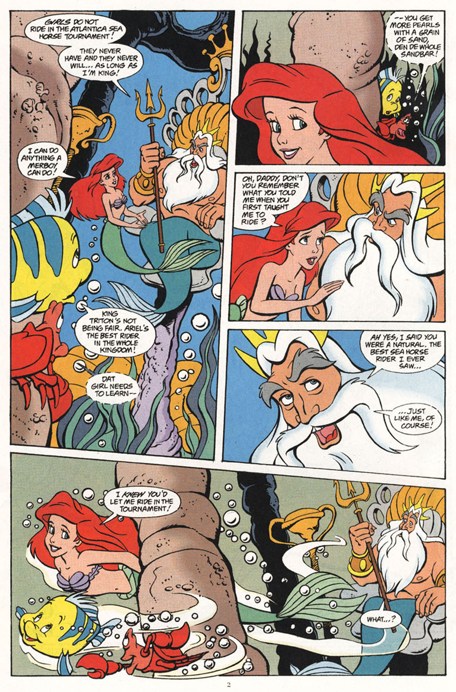 Read online Disney's The Little Mermaid comic -  Issue #9 - 4