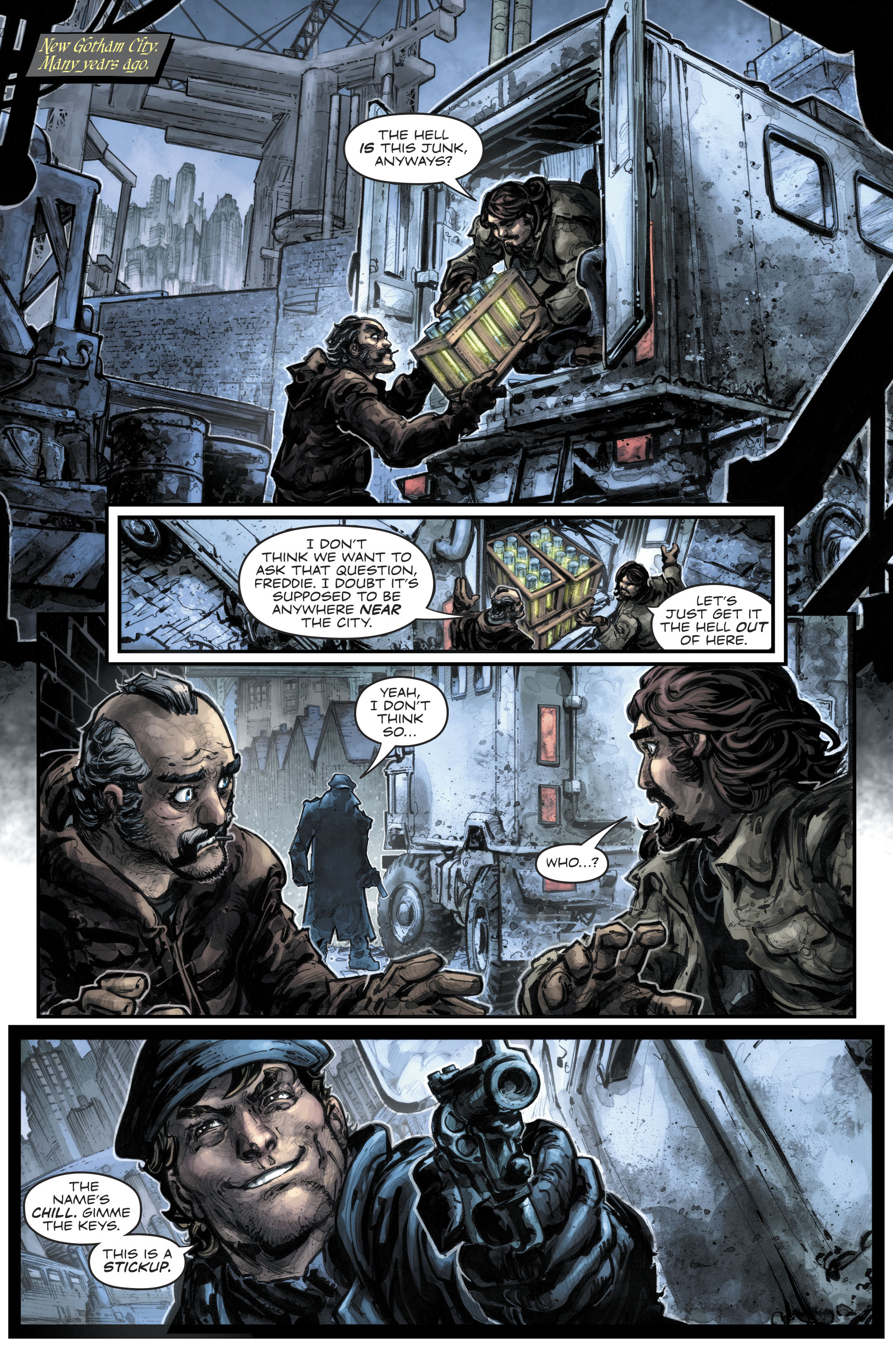 Read online Batman/Teenage Mutant Ninja Turtles III comic -  Issue #3 - 3