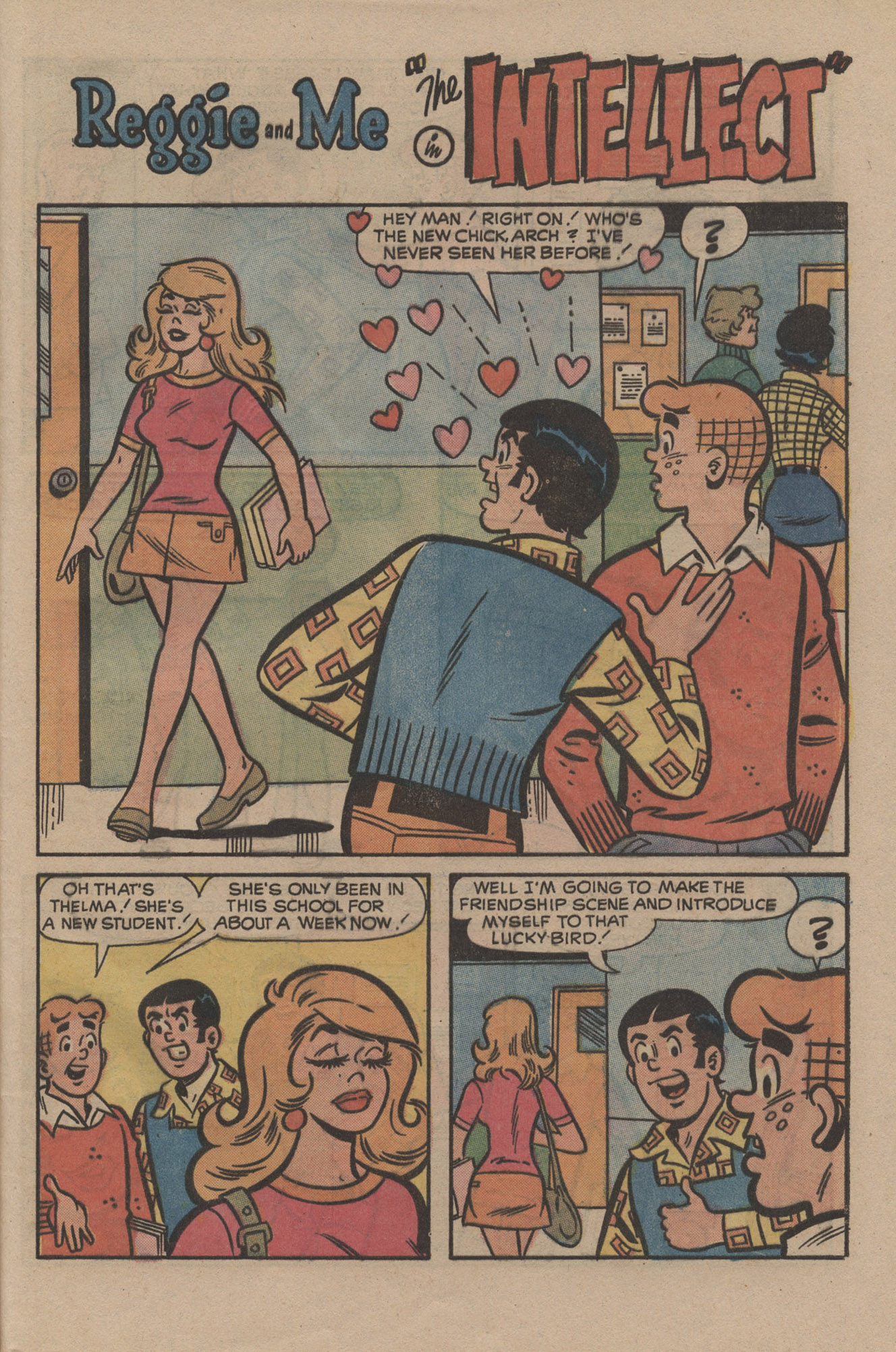 Read online Reggie and Me (1966) comic -  Issue #67 - 45