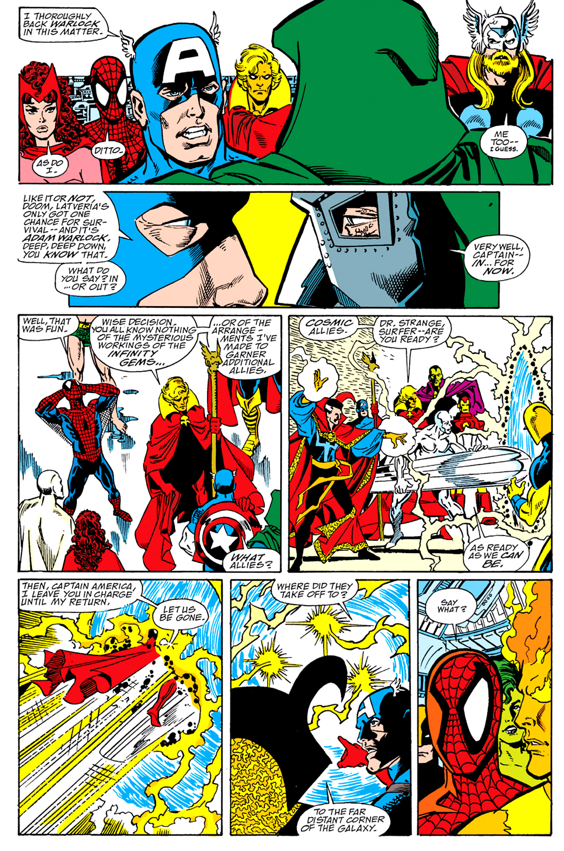 Read online Infinity Gauntlet (1991) comic -  Issue #3 - 15