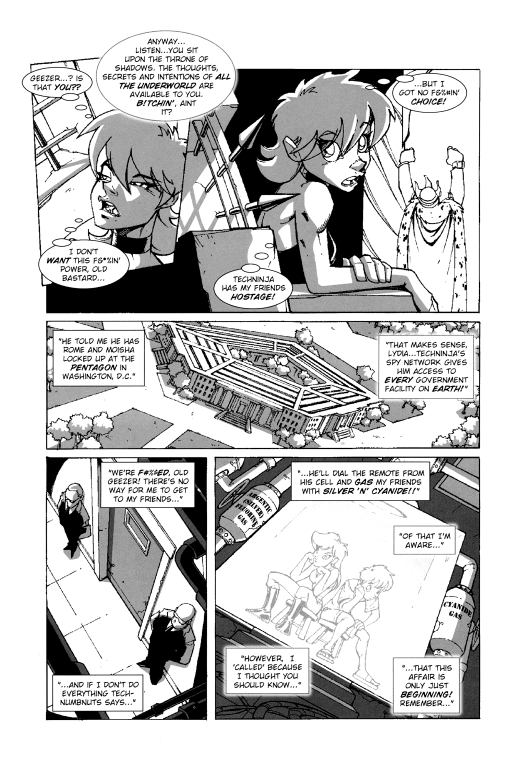 Read online Gold Digger: Throne of Shadows comic -  Issue #4 - 8