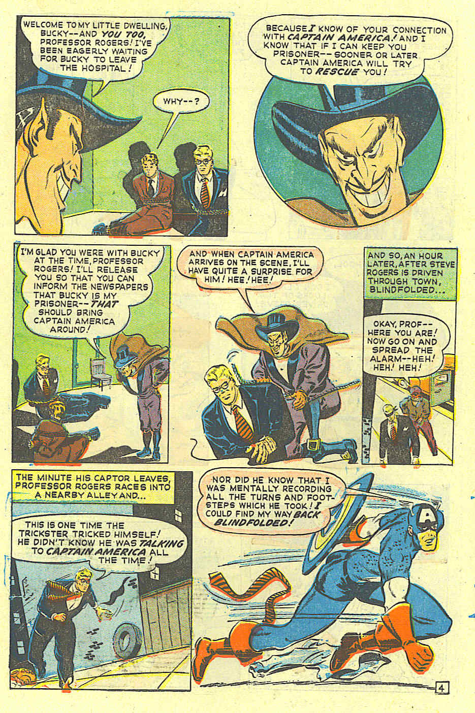 Read online Captain America Comics comic -  Issue #71 - 5