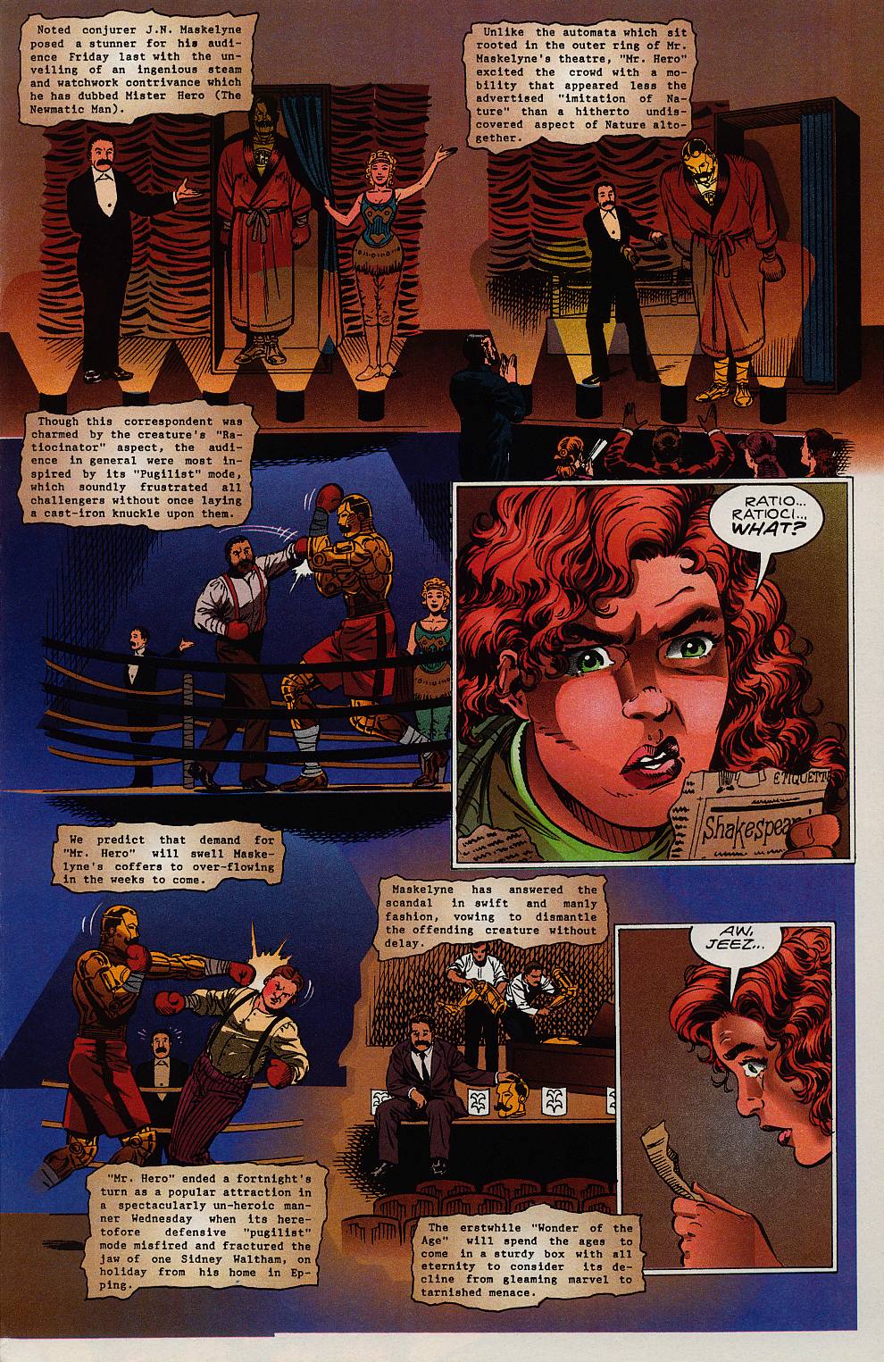 Read online Neil Gaiman's Mr. Hero - The Newmatic Man (1995) comic -  Issue #1 - 16