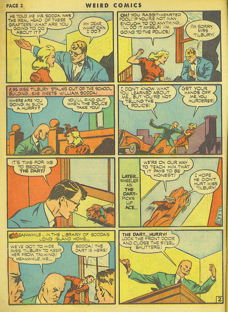 Read online Weird Comics comic -  Issue #10 - 3