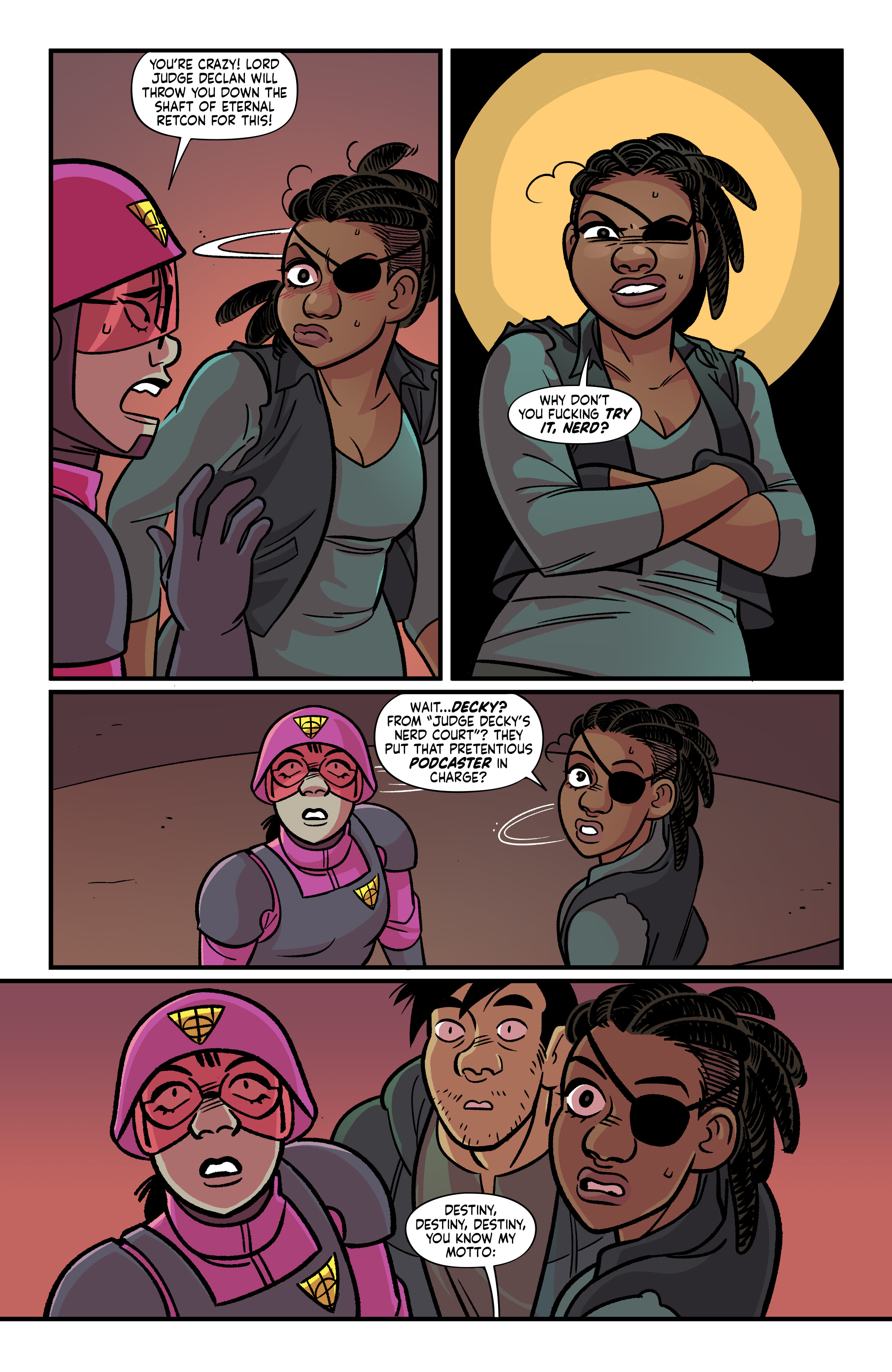 Read online The Long Con comic -  Issue #8 - 23