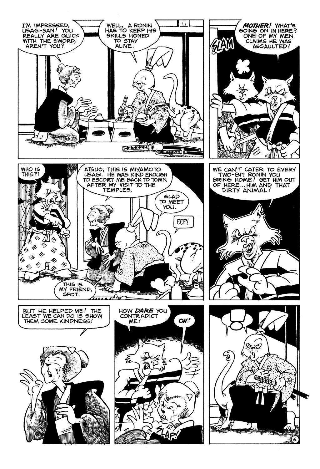 Read online Usagi Yojimbo (1987) comic -  Issue #8 - 8