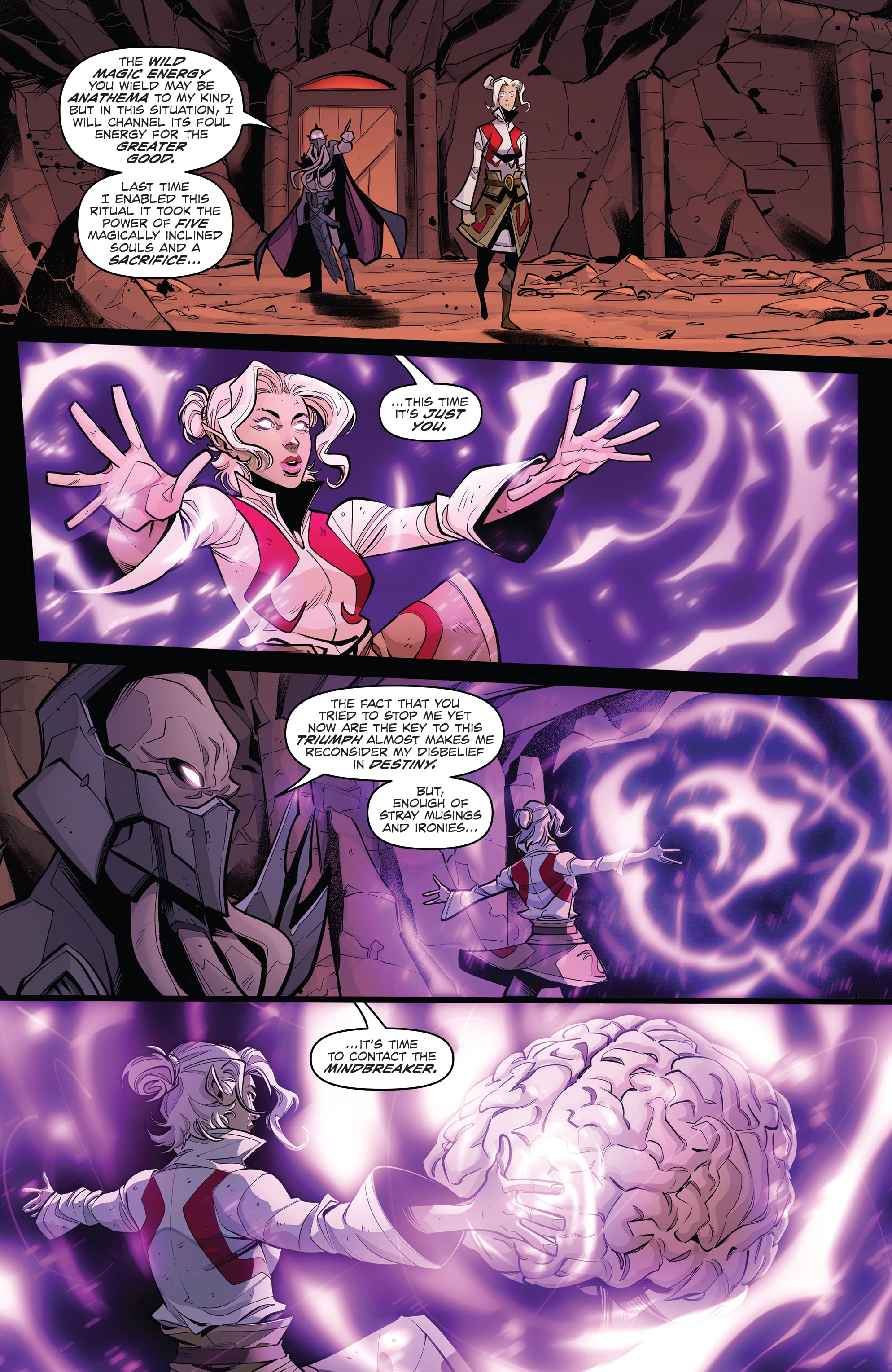Read online Dungeons and Dragons Mindbreaker comic -  Issue #5 - 7