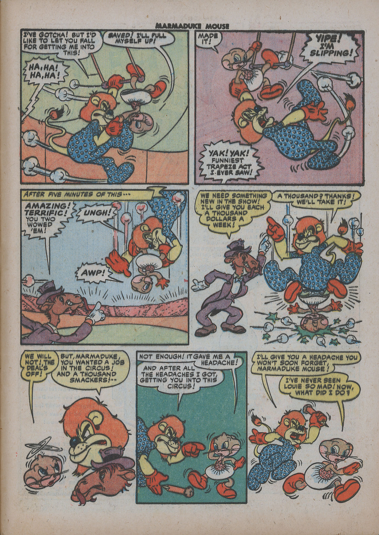 Read online Marmaduke Mouse comic -  Issue #23 - 49