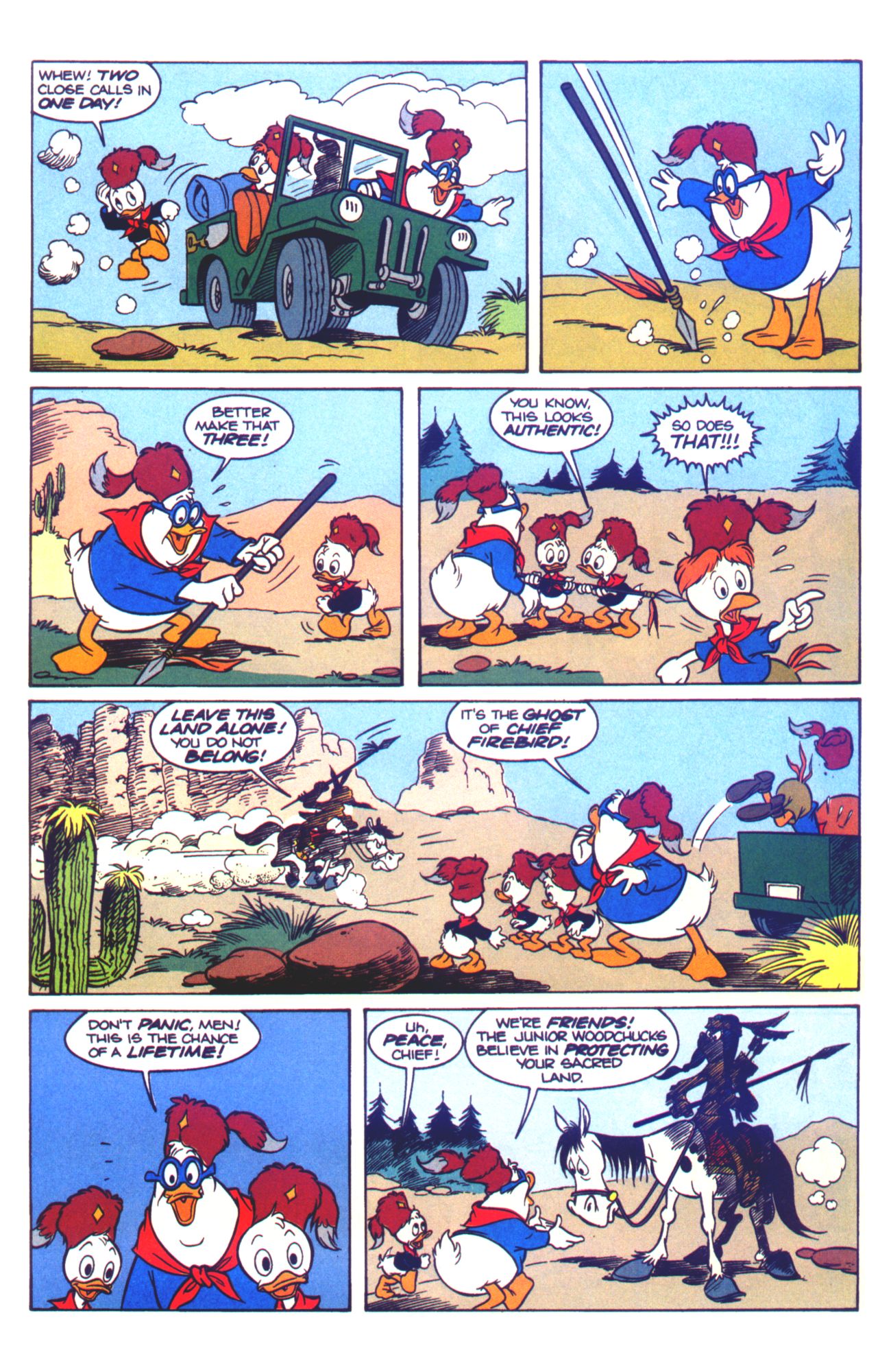 Read online Walt Disney's Junior Woodchucks Limited Series comic -  Issue #2 - 13