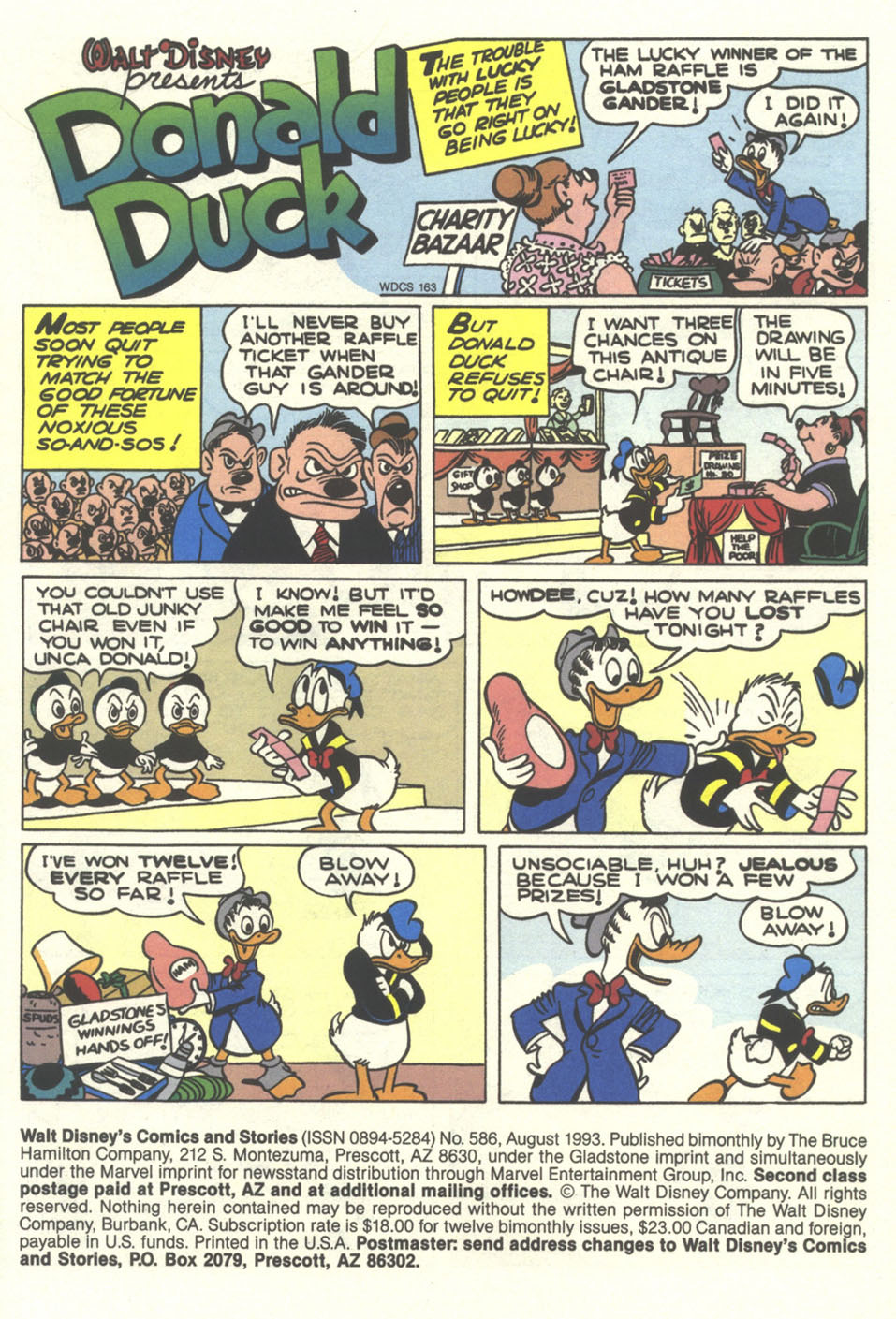 Read online Walt Disney's Comics and Stories comic -  Issue #586 - 2