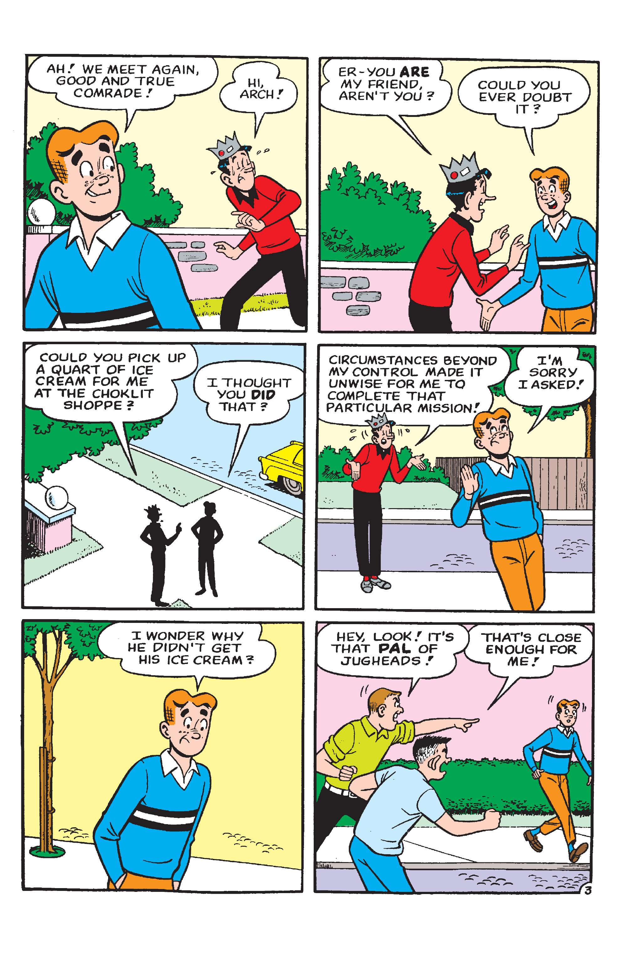 Read online Archie & Friends: Bromances comic -  Issue # TPB - 5
