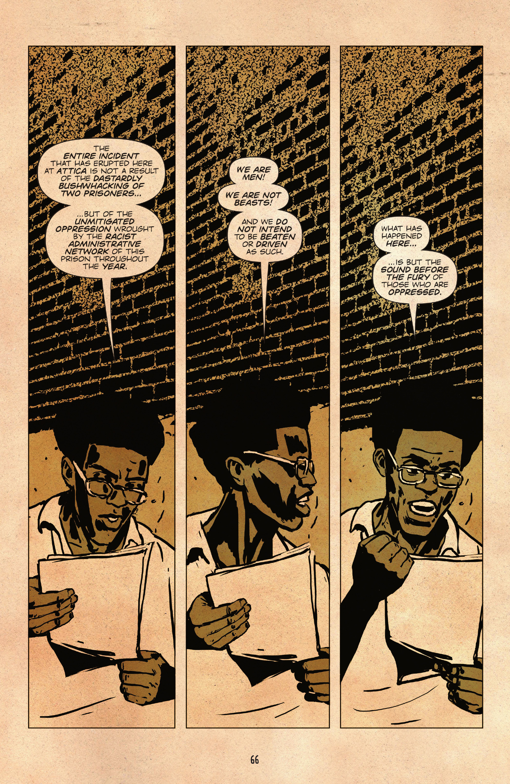 Read online Big Black: Stand At Attica comic -  Issue # TPB (Part 1) - 65