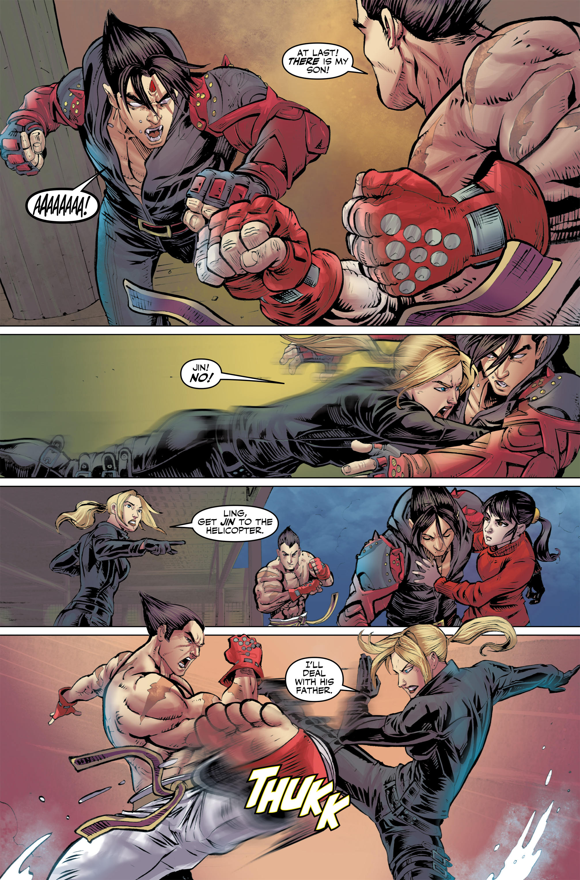 Read online Tekken comic -  Issue #2 - 15